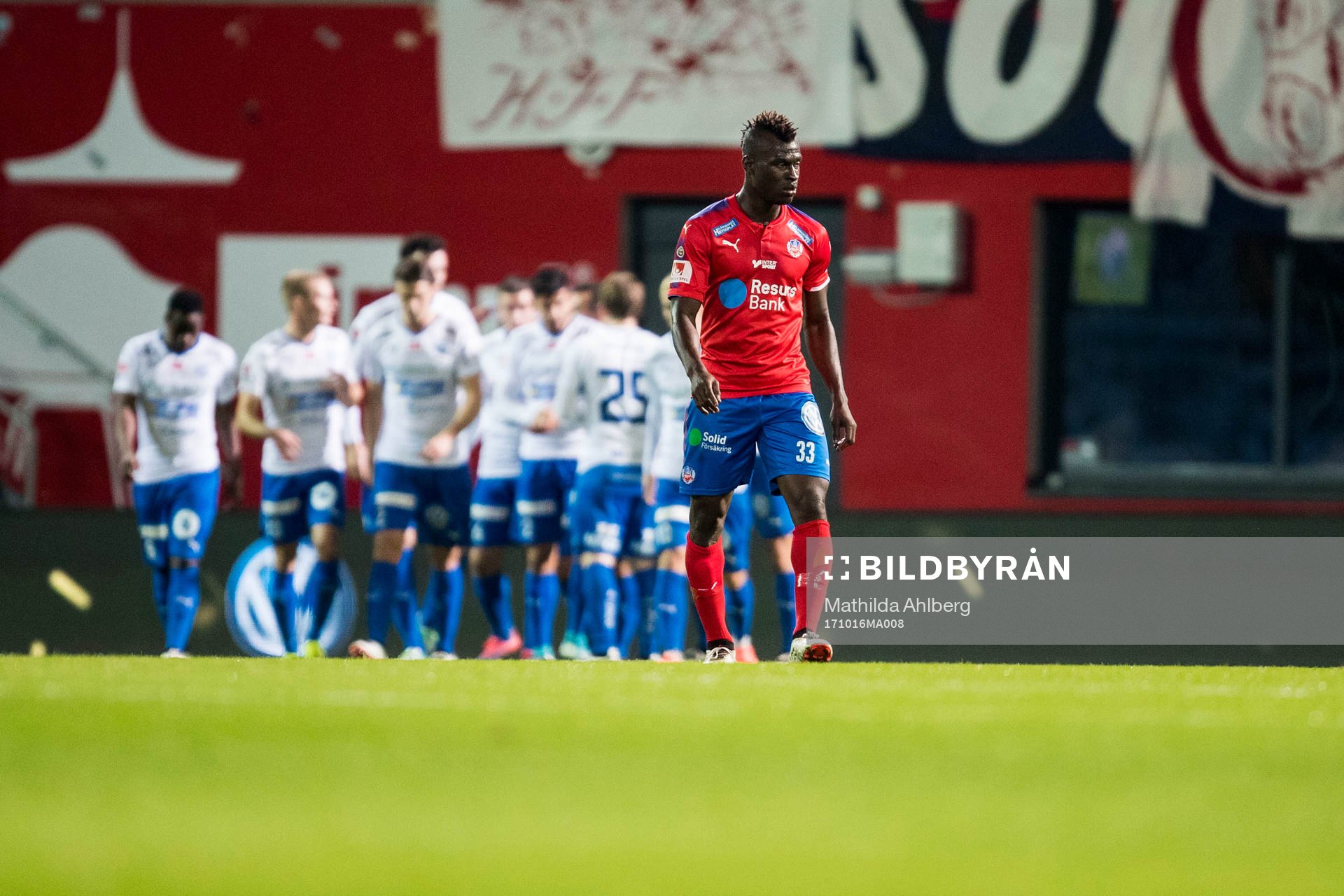 Helsingborgs Edwin Gyimah  deppar