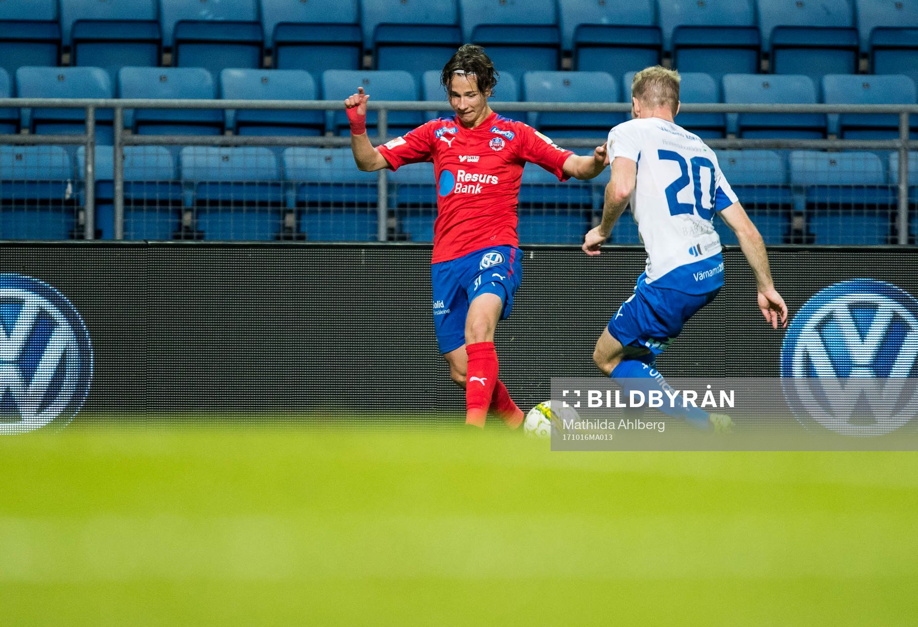 Helsingborgs Alex Timossi Andersson och Värnamos Freddy
