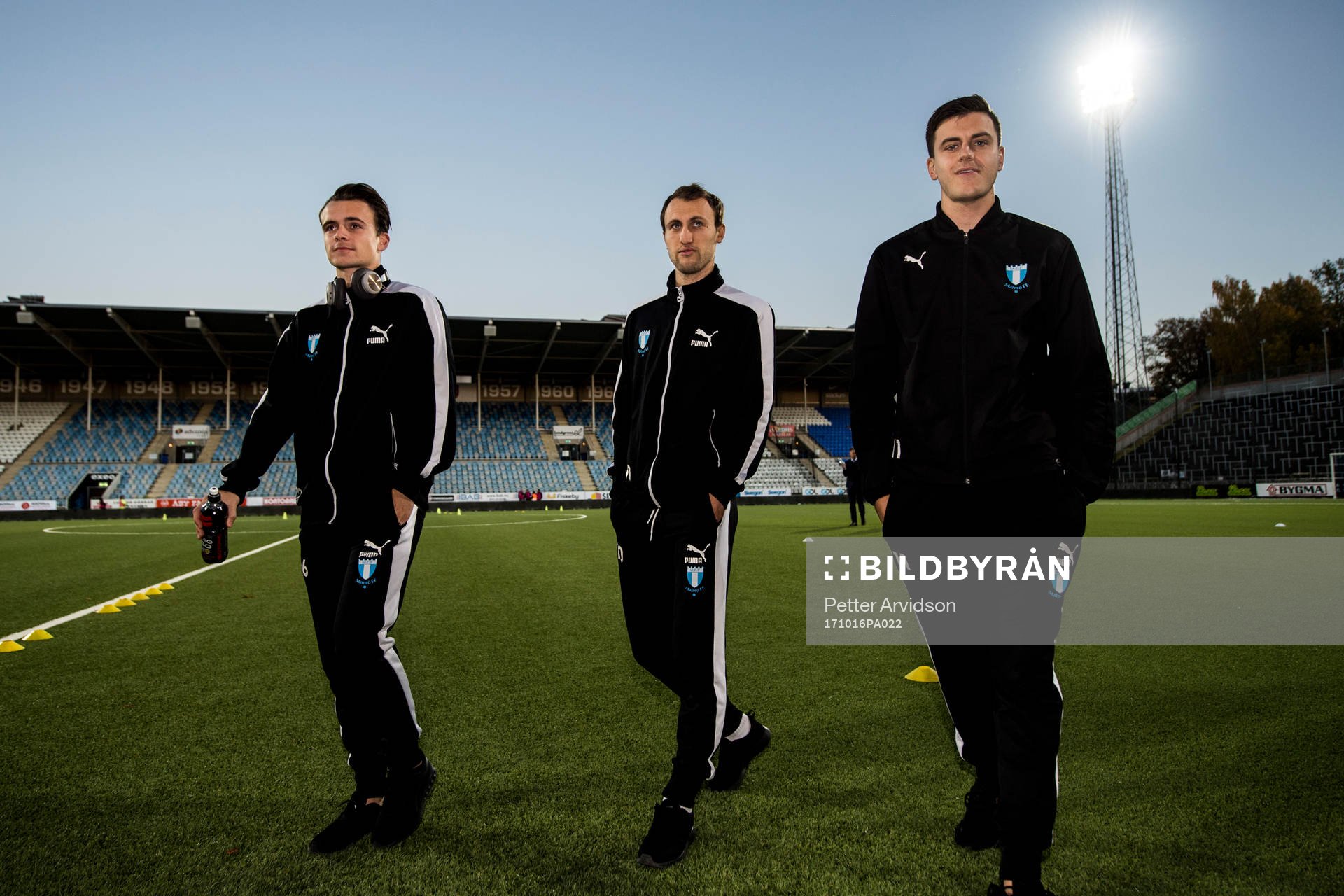 Malmö FFs Andreas Vindheim, Magnus Wolff Eikrem och