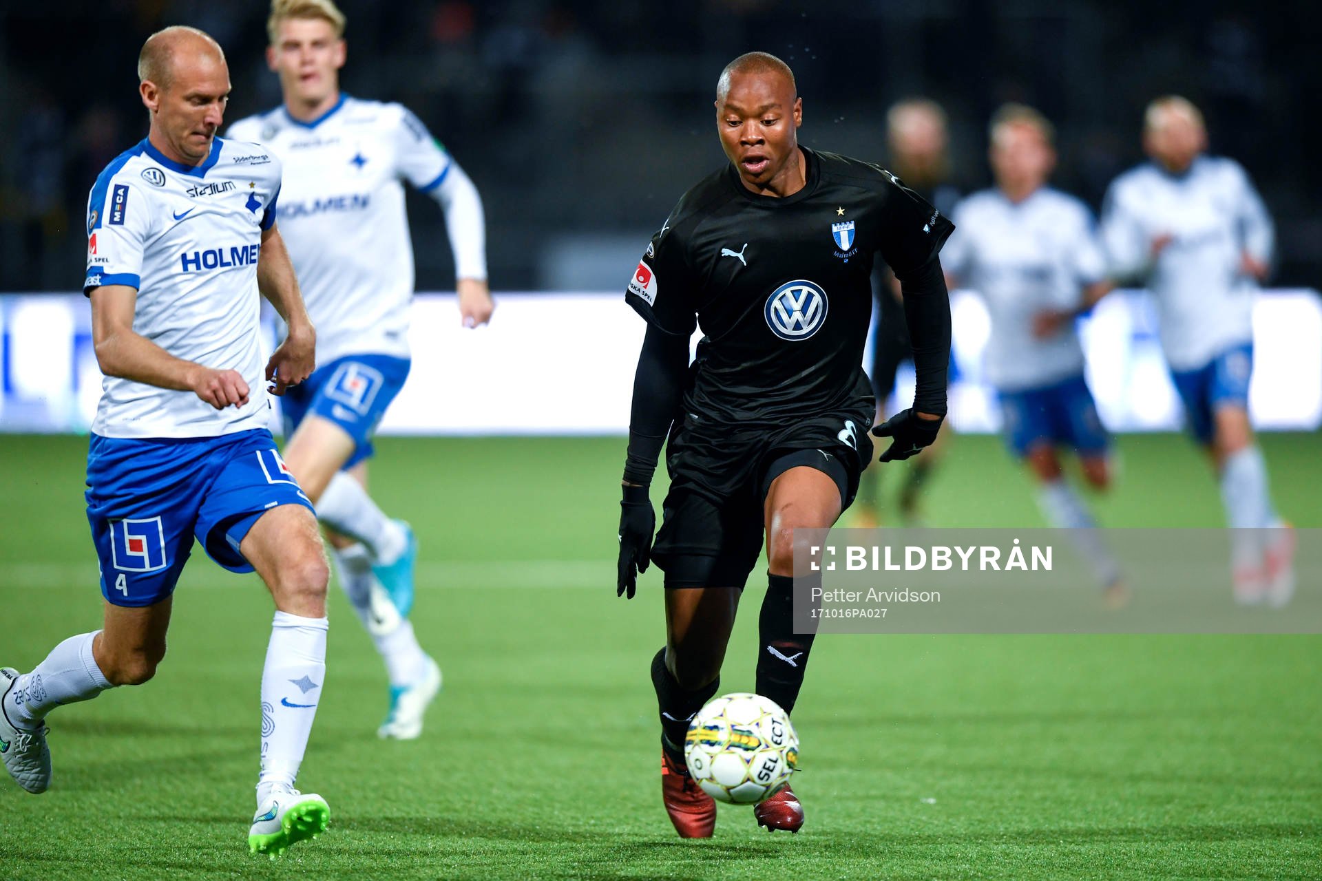 Norrköpings Andreas Johansson och Malmö FFs Carlos