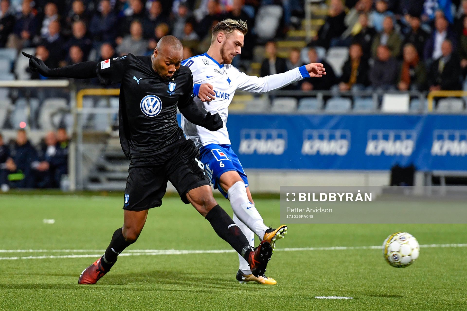 Malmö FFs Carlos Strandberg fjor 1-1