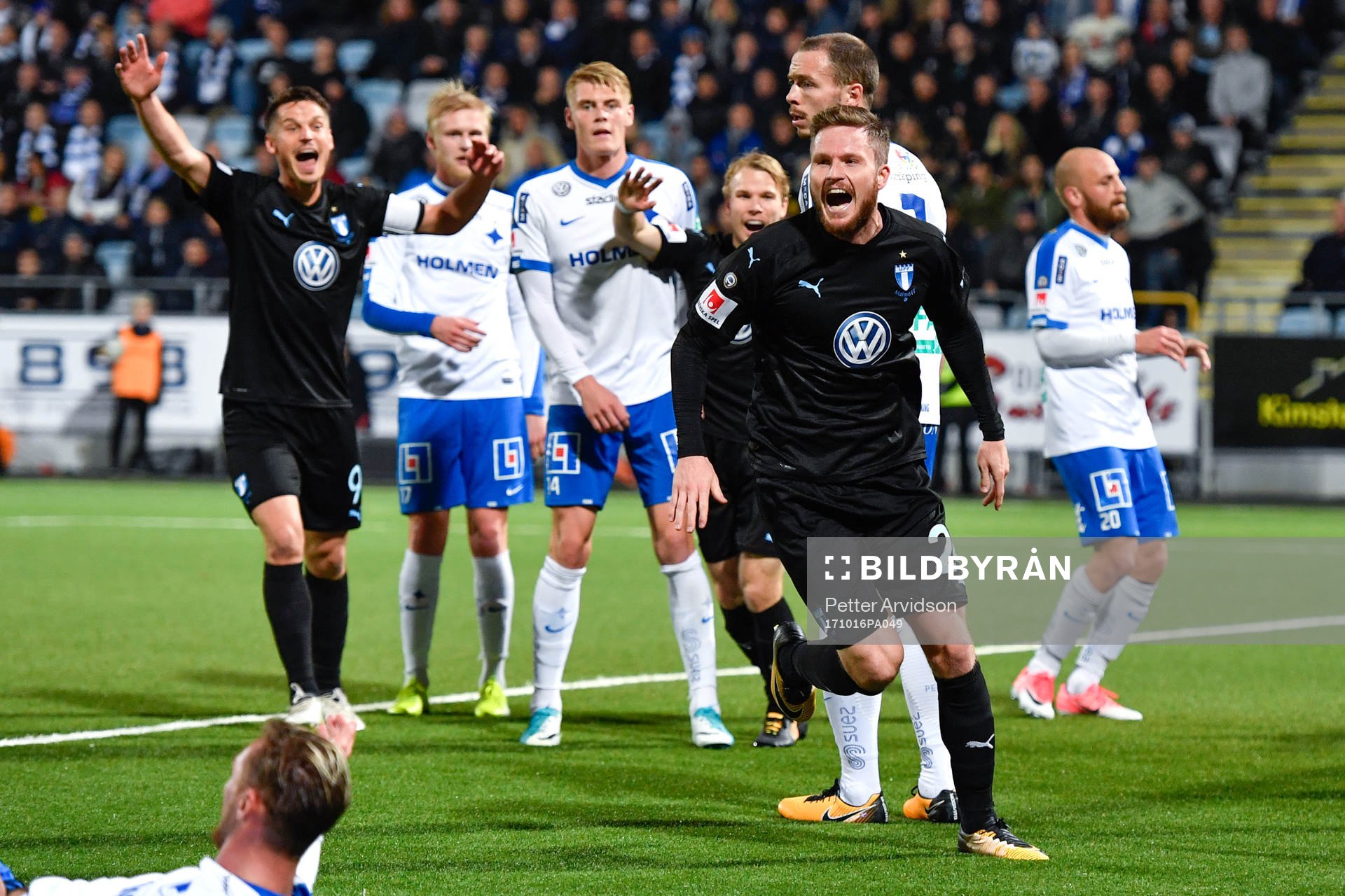 Malmö FFs Lasse Nielsen jublar