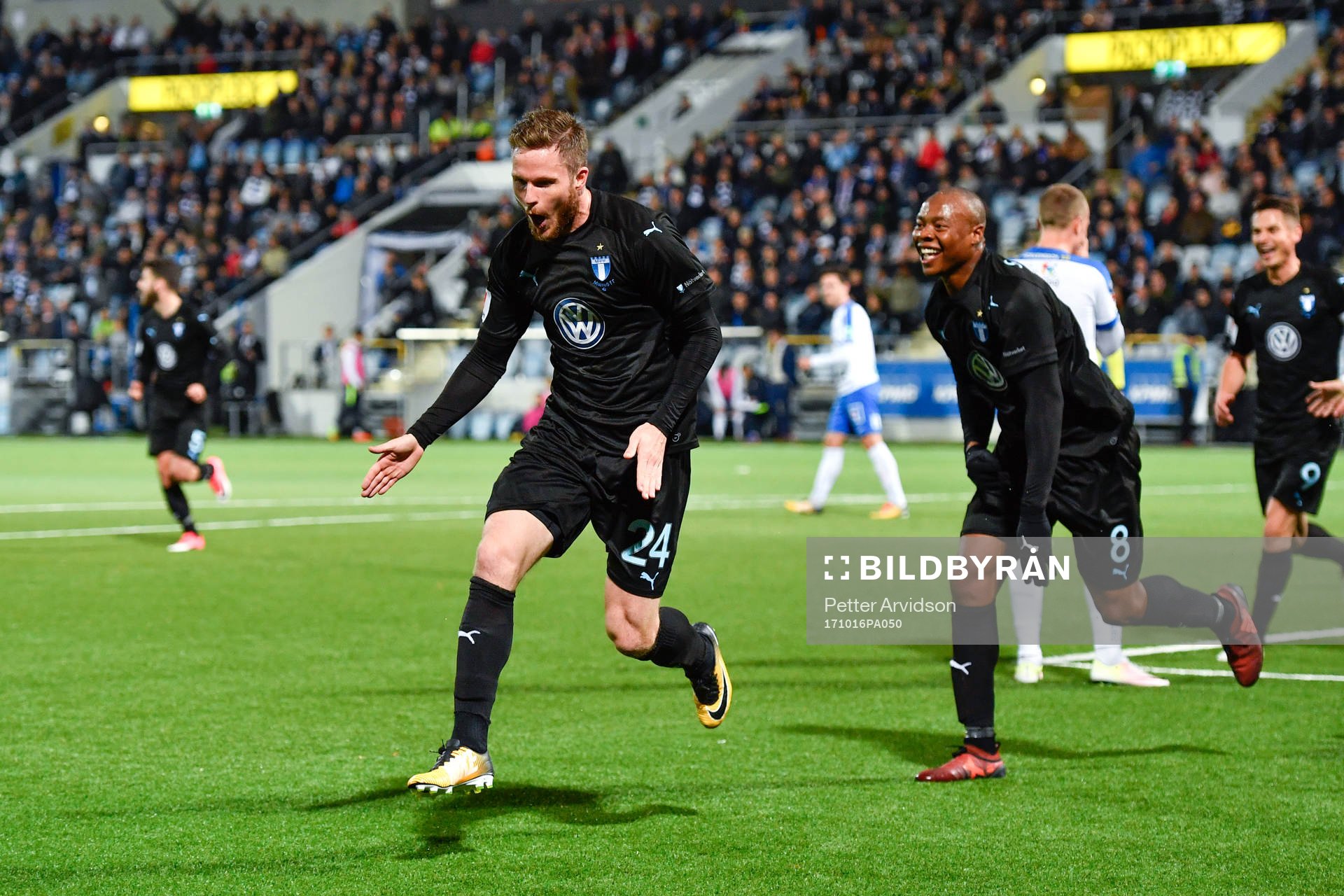 Malmö FFs Lasse Nielsen jublar