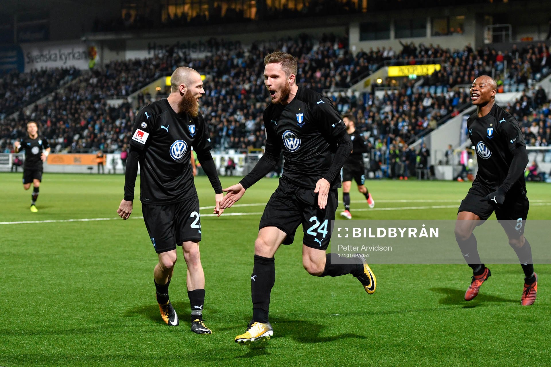 Malmö FFs Lasse Nielsen jublar