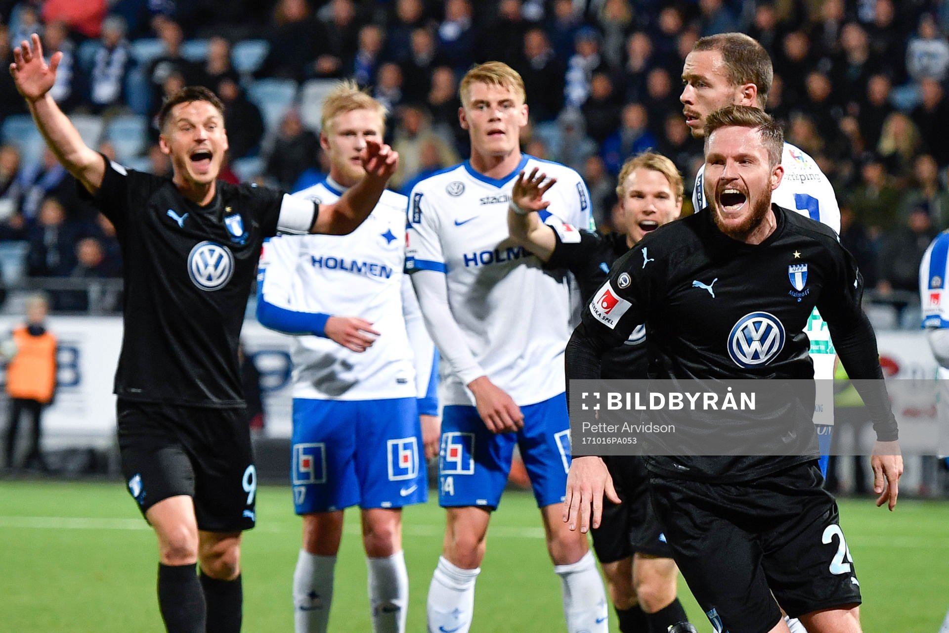 Malmö FFs Lasse Nielsen jublar