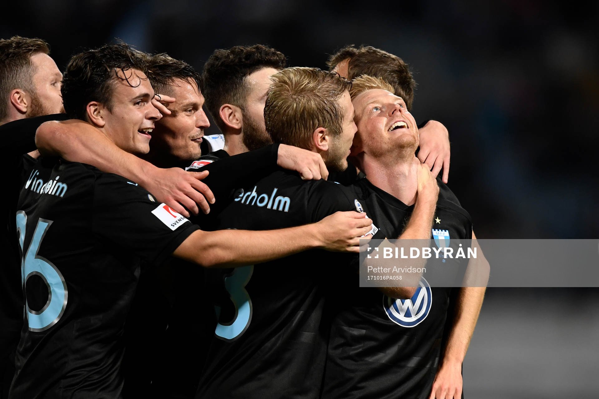 Malmö FFs Anders Christiansen jublar