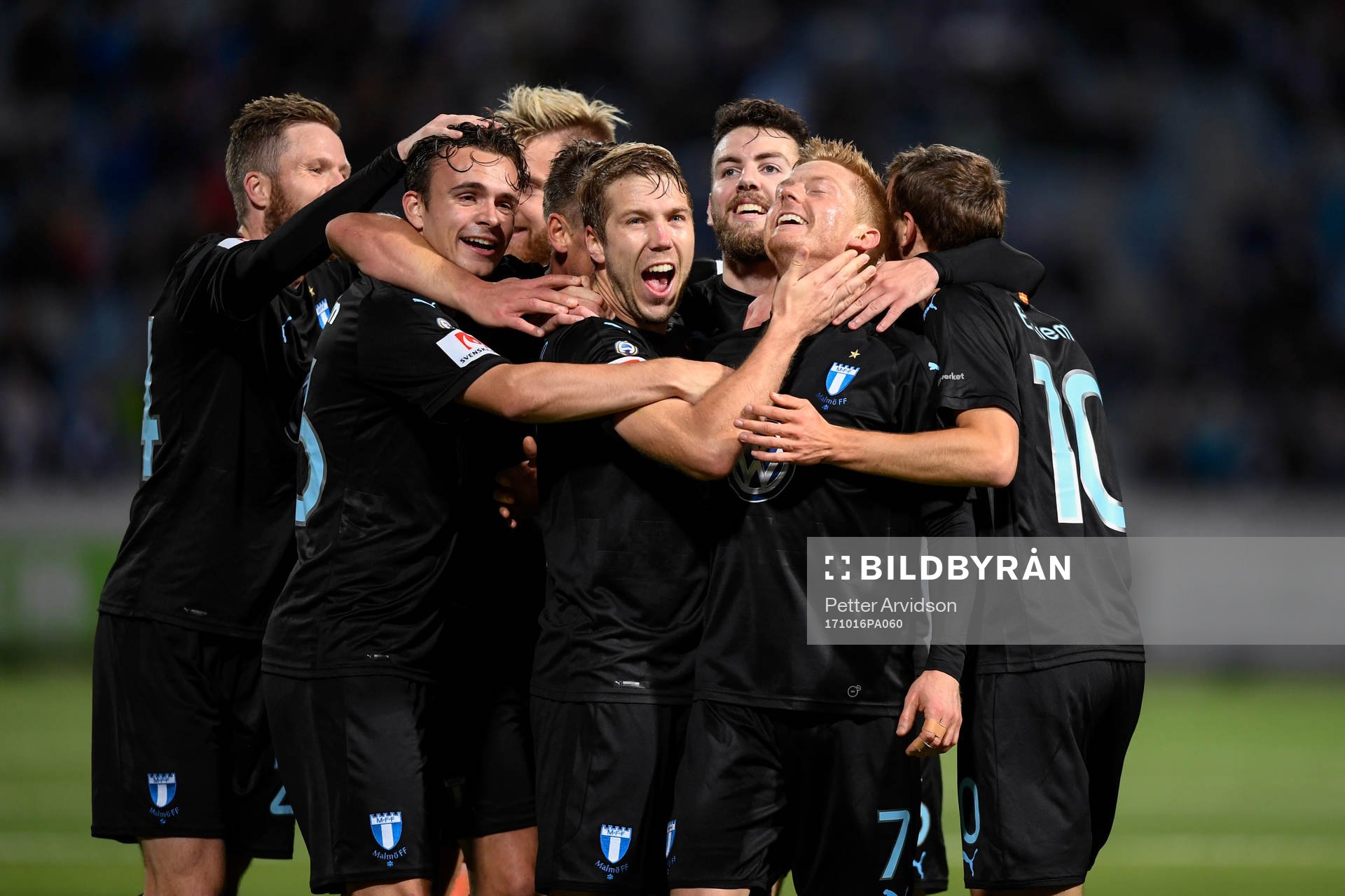 Malmö FFs Anders Christiansen jublar
