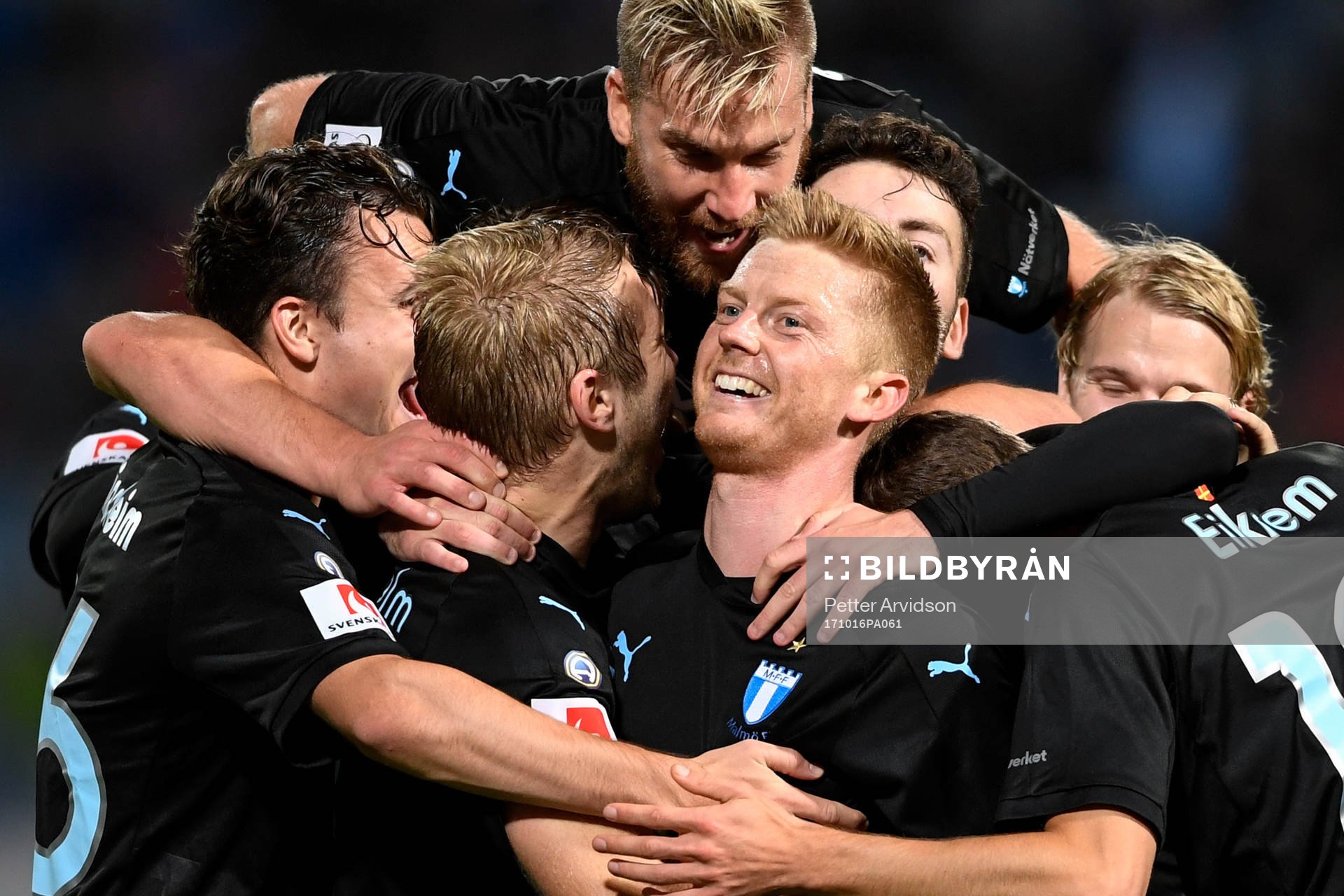 Malmö FFs Anders Christiansen jublar