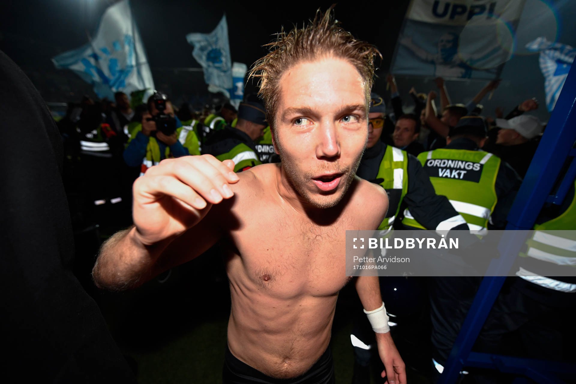 Malmö FFs Anton Tinnerholm jublar