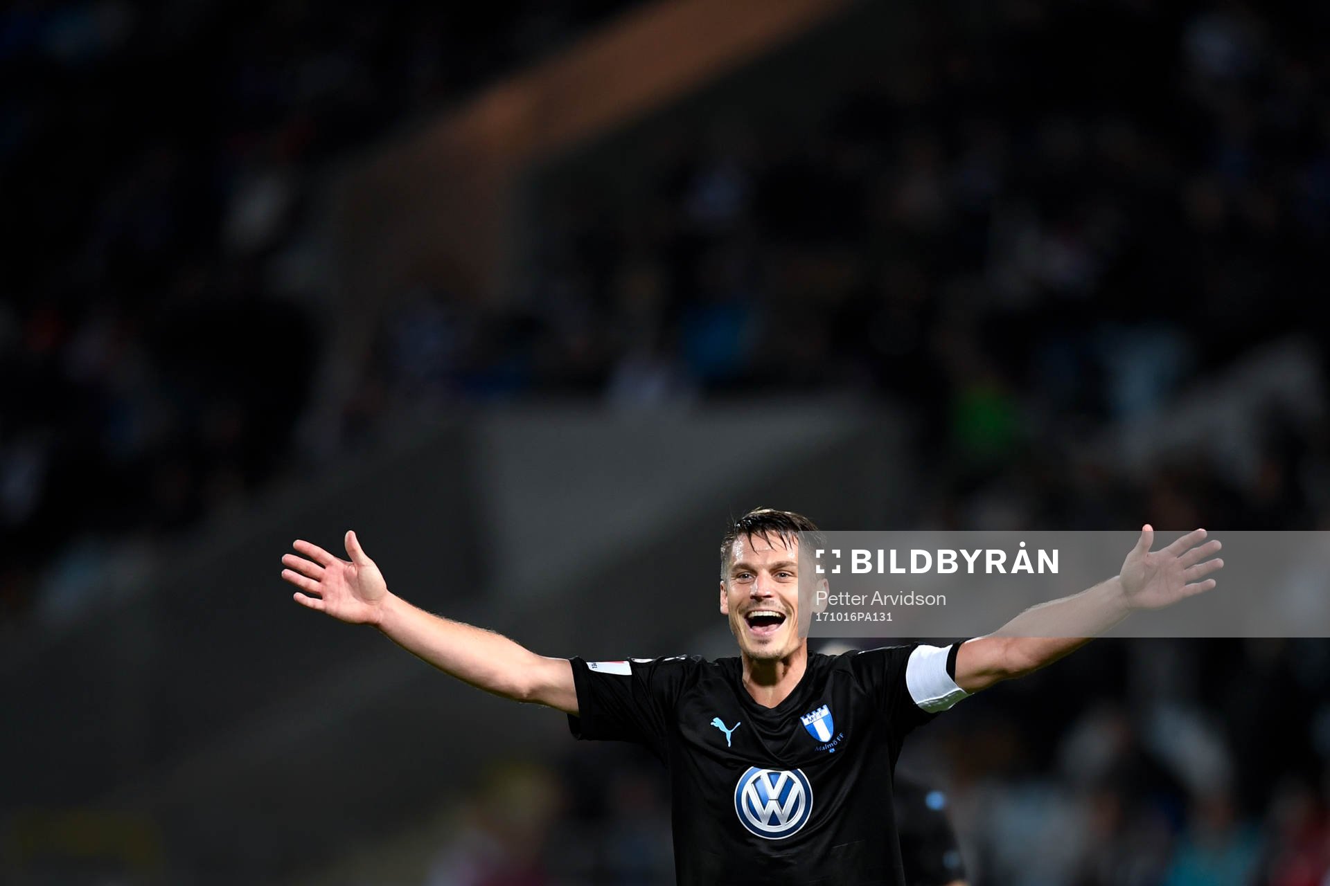 Malmö FFs Markus Rosenberg jublar