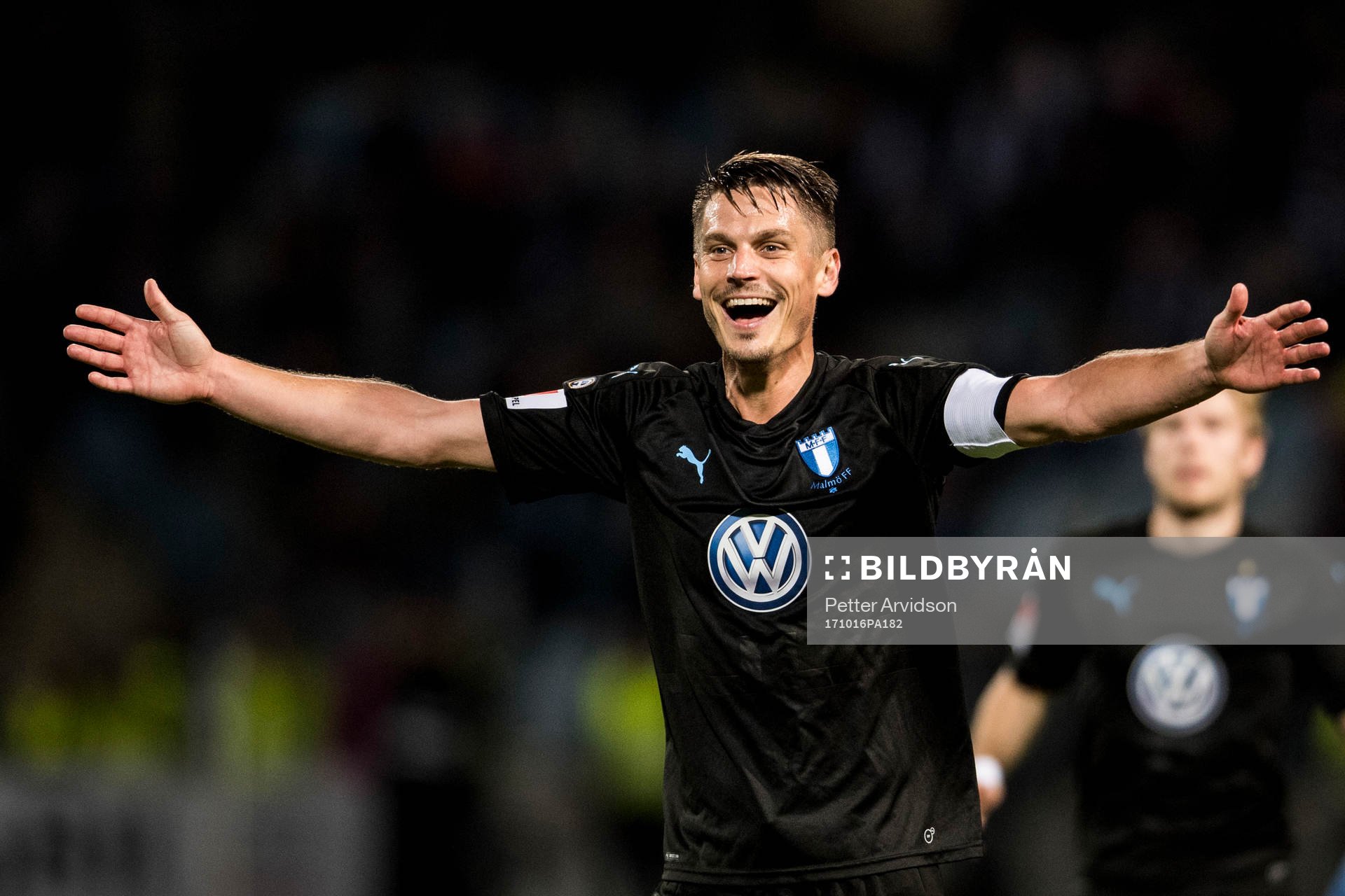 Malmö FFs Markus Rosenberg jublar
