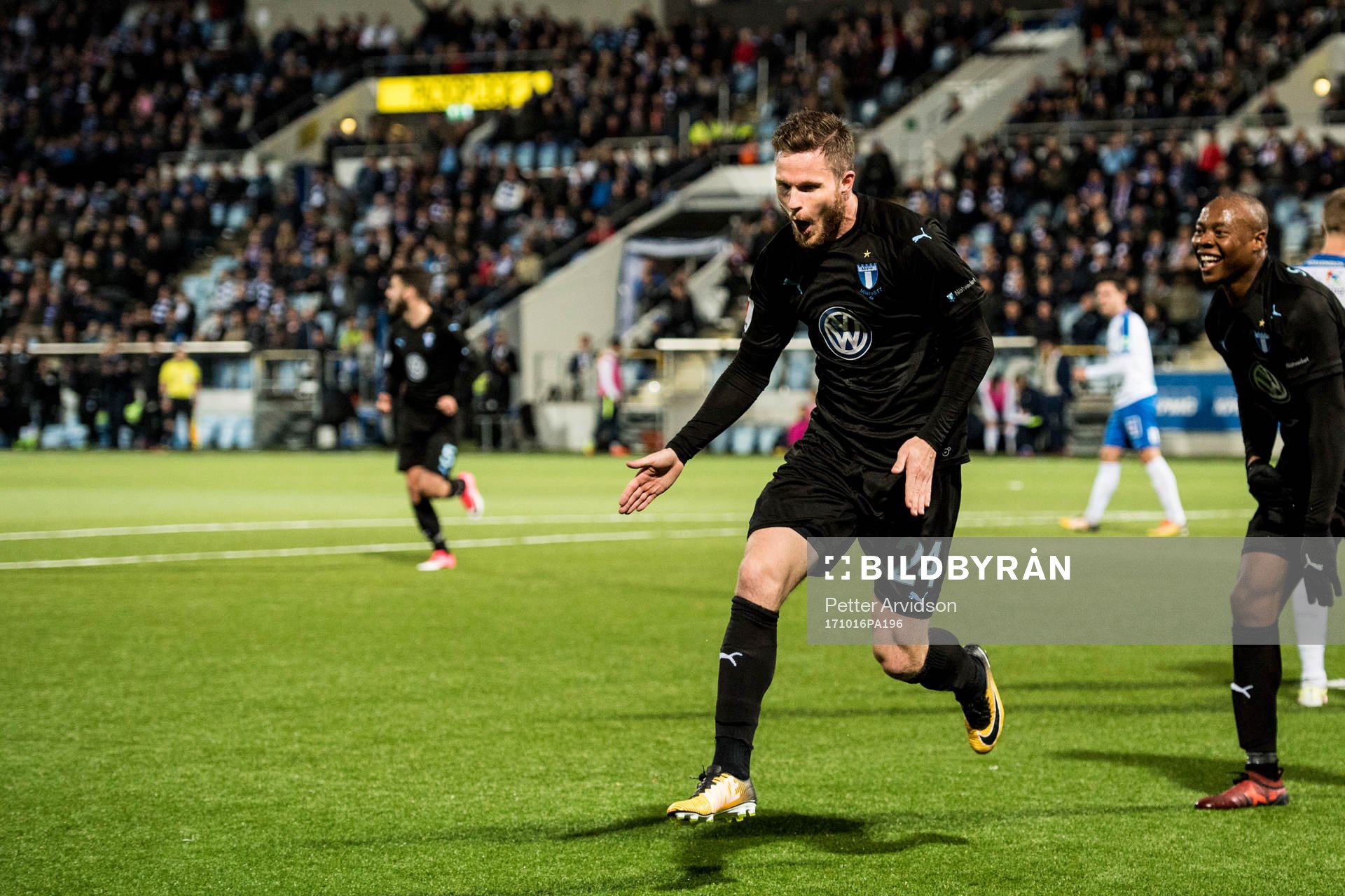 Malmö FFs Lasse Nielsen jublar
