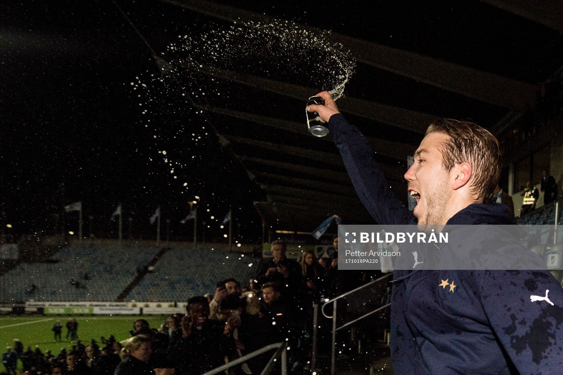 Malmö FFs Anton Tinnerholm jublar