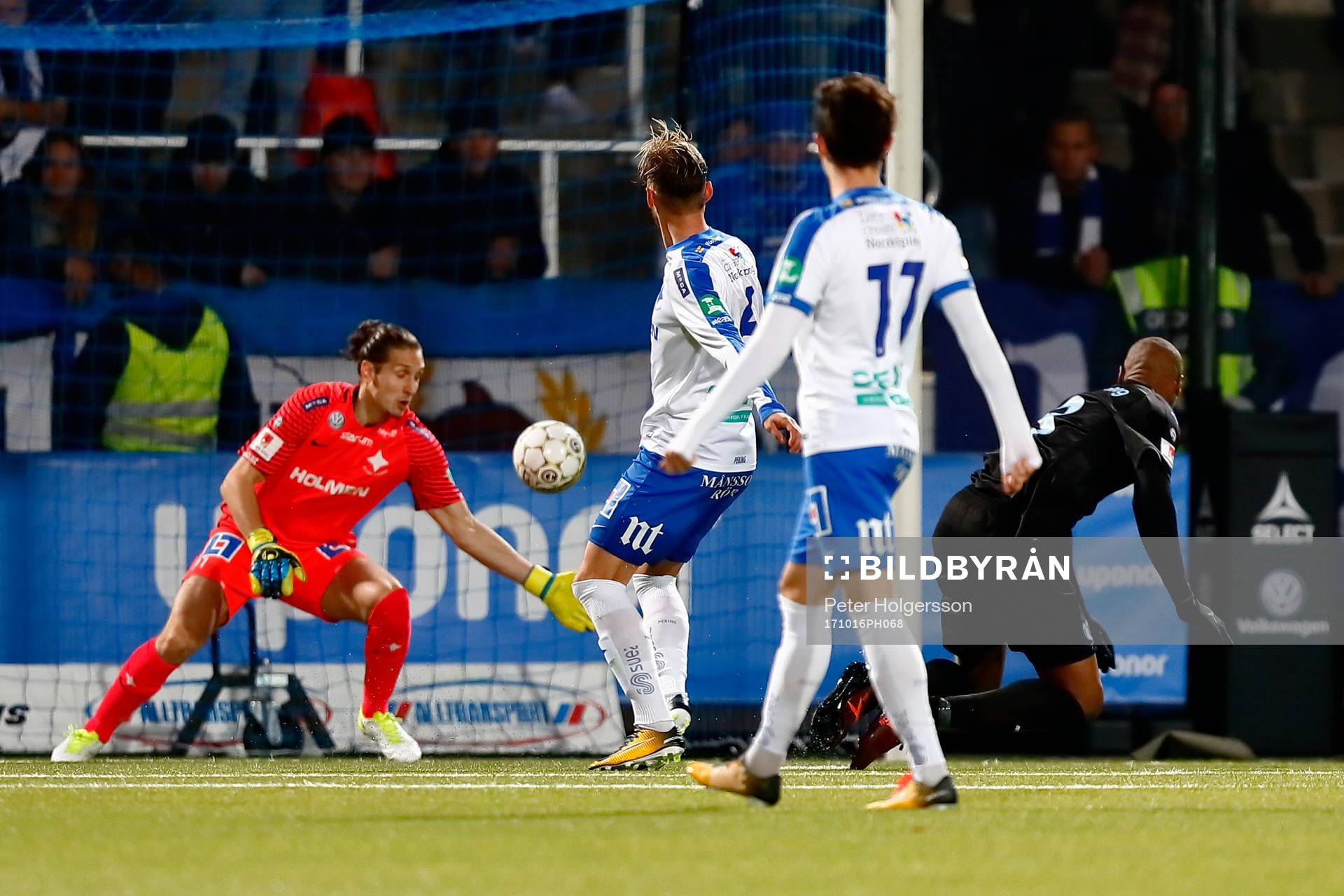 Mål 1-1 av Malmös FFs Carlos Strandberg