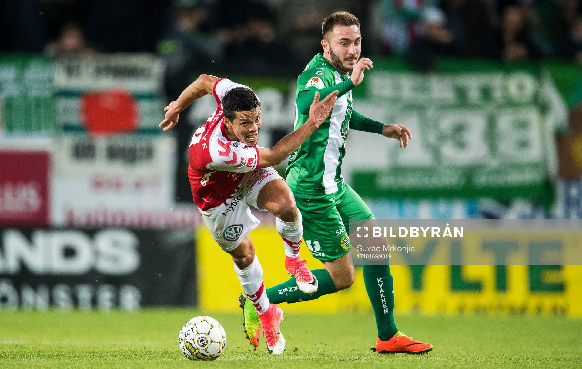 Kalmars Romário Pereira Sipião och Hammarbys Muamer