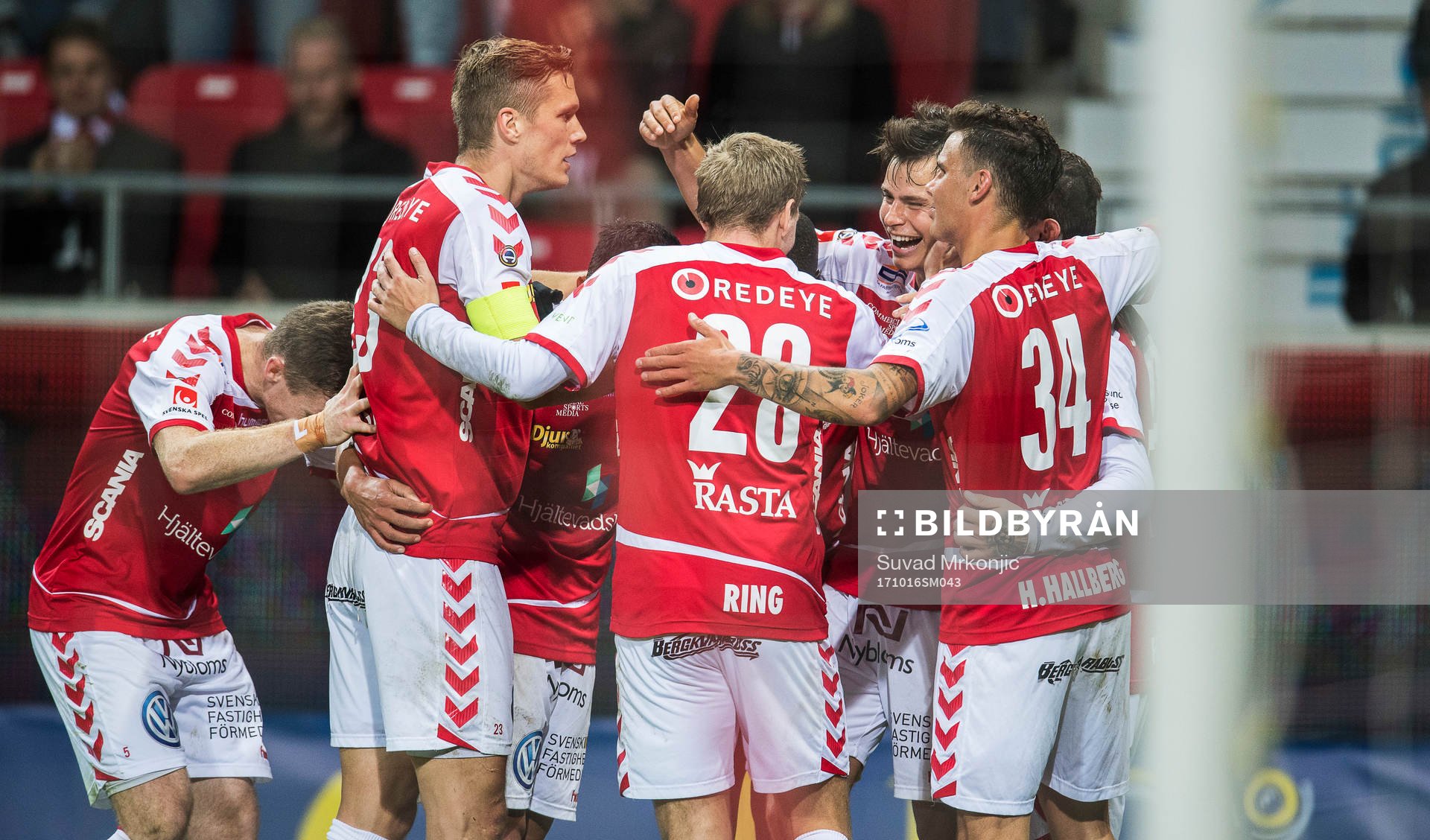 Kalmarspelarna jublar