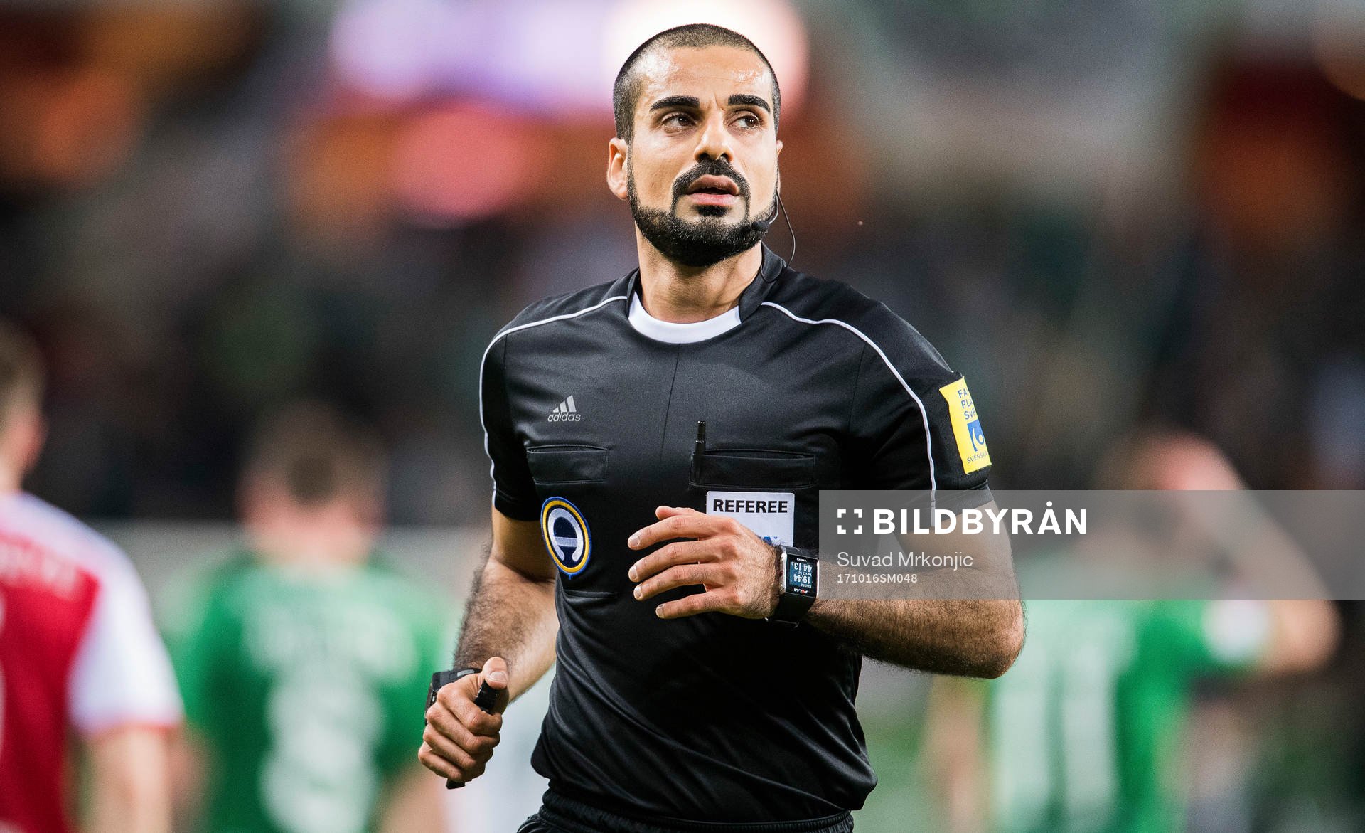 Matchens domare Mohammed Al-Hakim