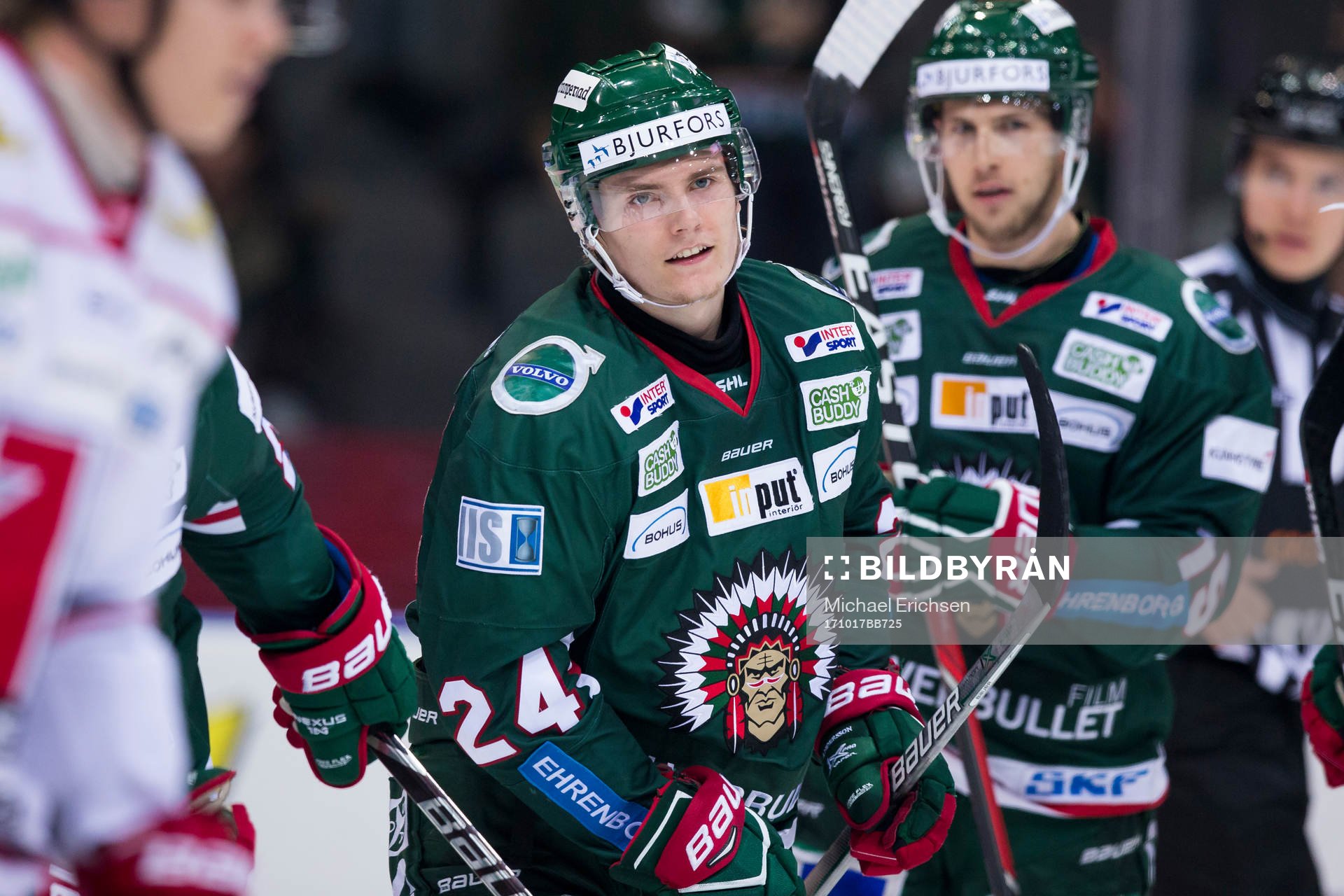Frölundas Lias Andersson jublar