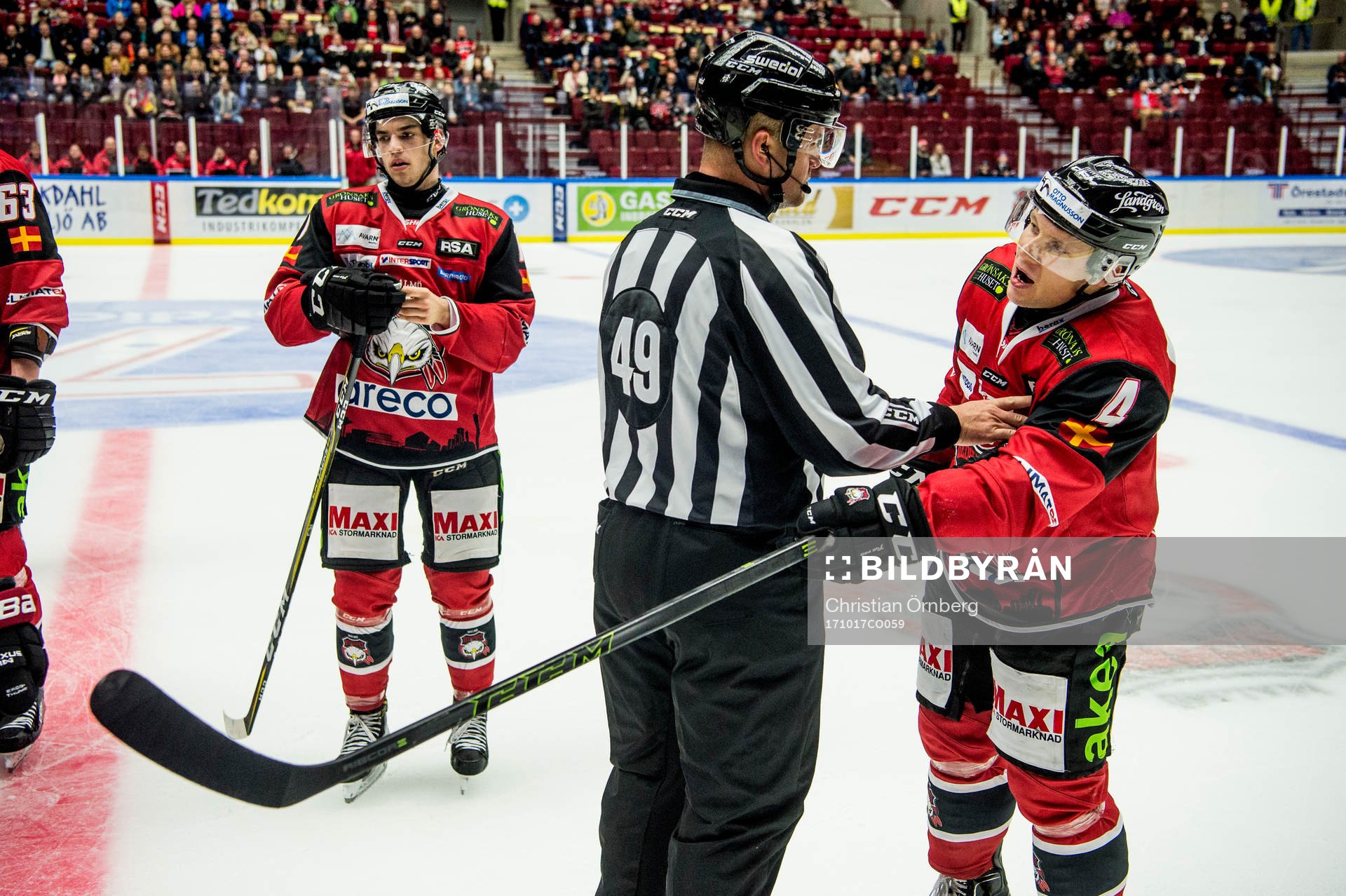 Malmö Redhawks Tuukka Mäntylä är upprörd