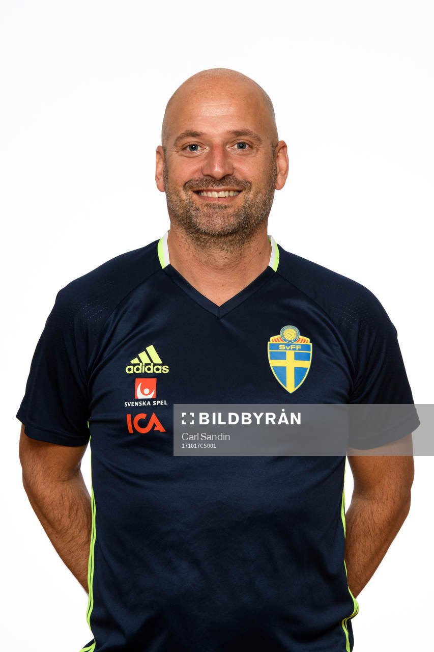 Sveriges assisterande förbundskapten Magnus Wikman