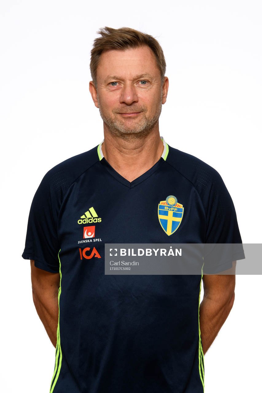 Sveriges förbundskapten Peter Gerhardsson