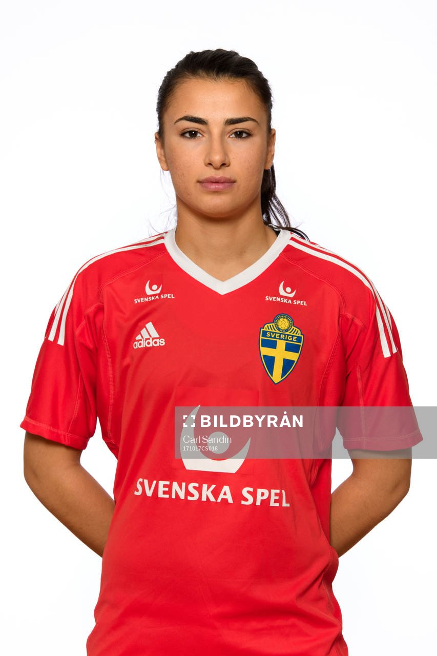 Sveriges målvakt Zecira Musovic
