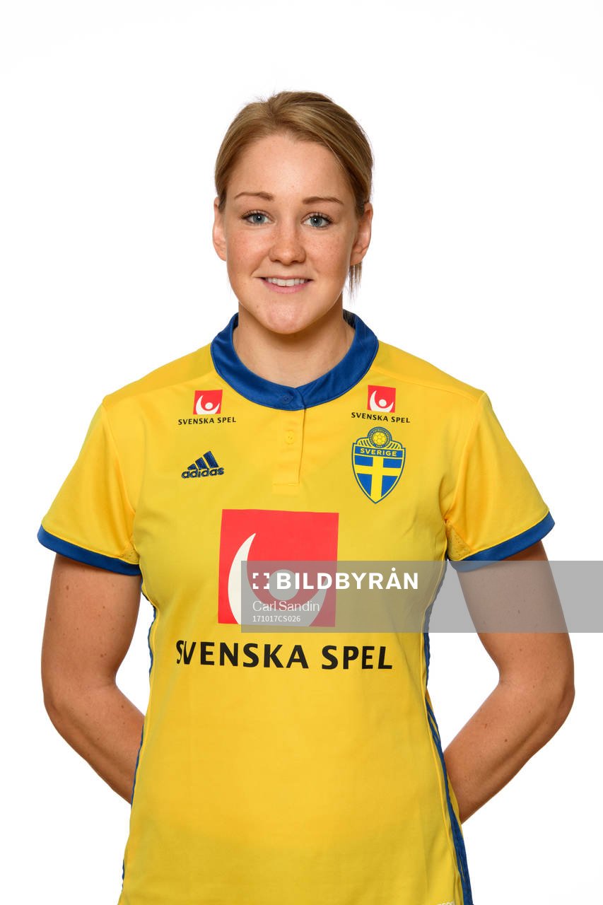 Sveriges Mia Carlsson poserar för ett porträtt den 17 oktober 2017 i Göteborg.