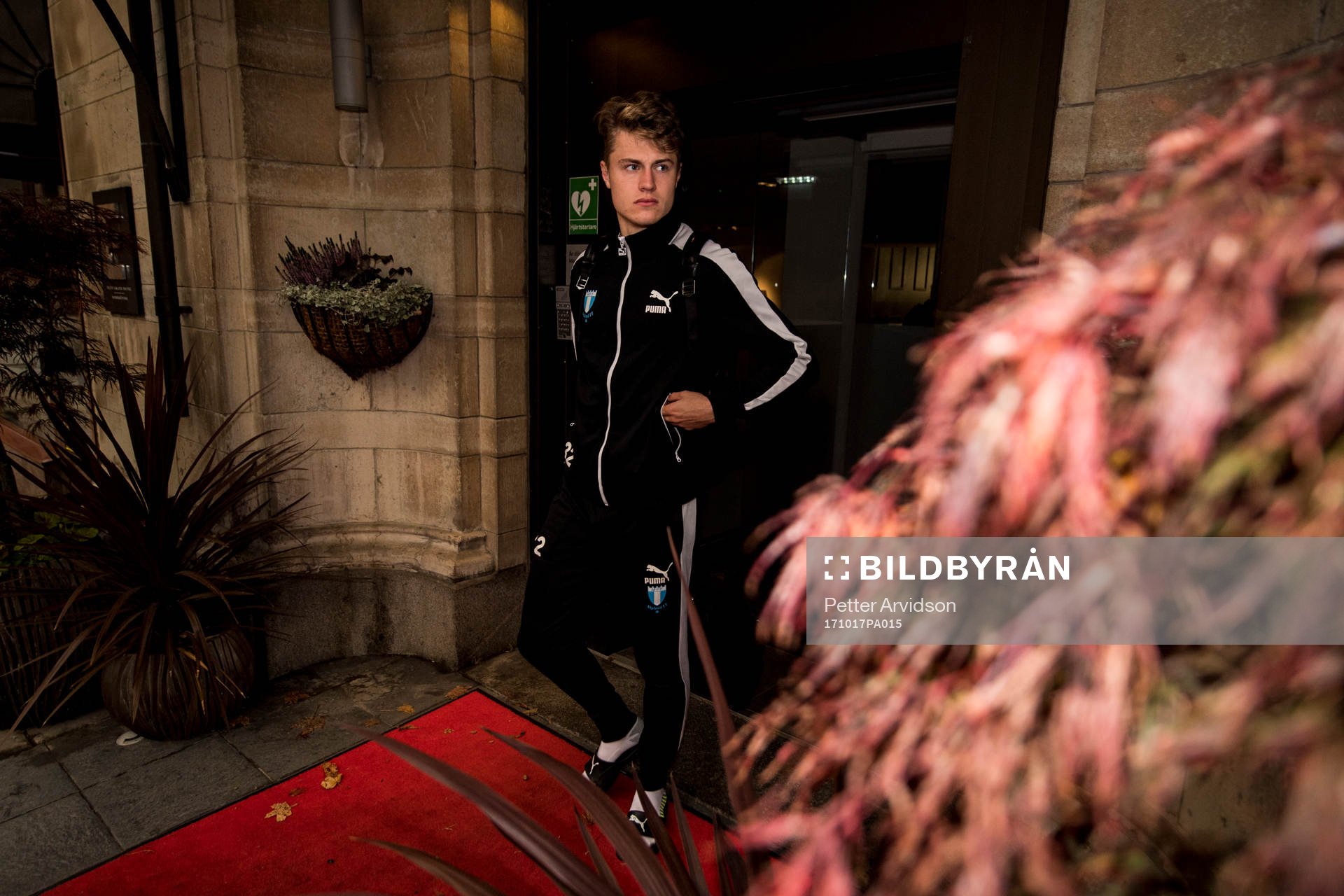Mattias Svanberg ses när Malmö FF lämnar Norrköping