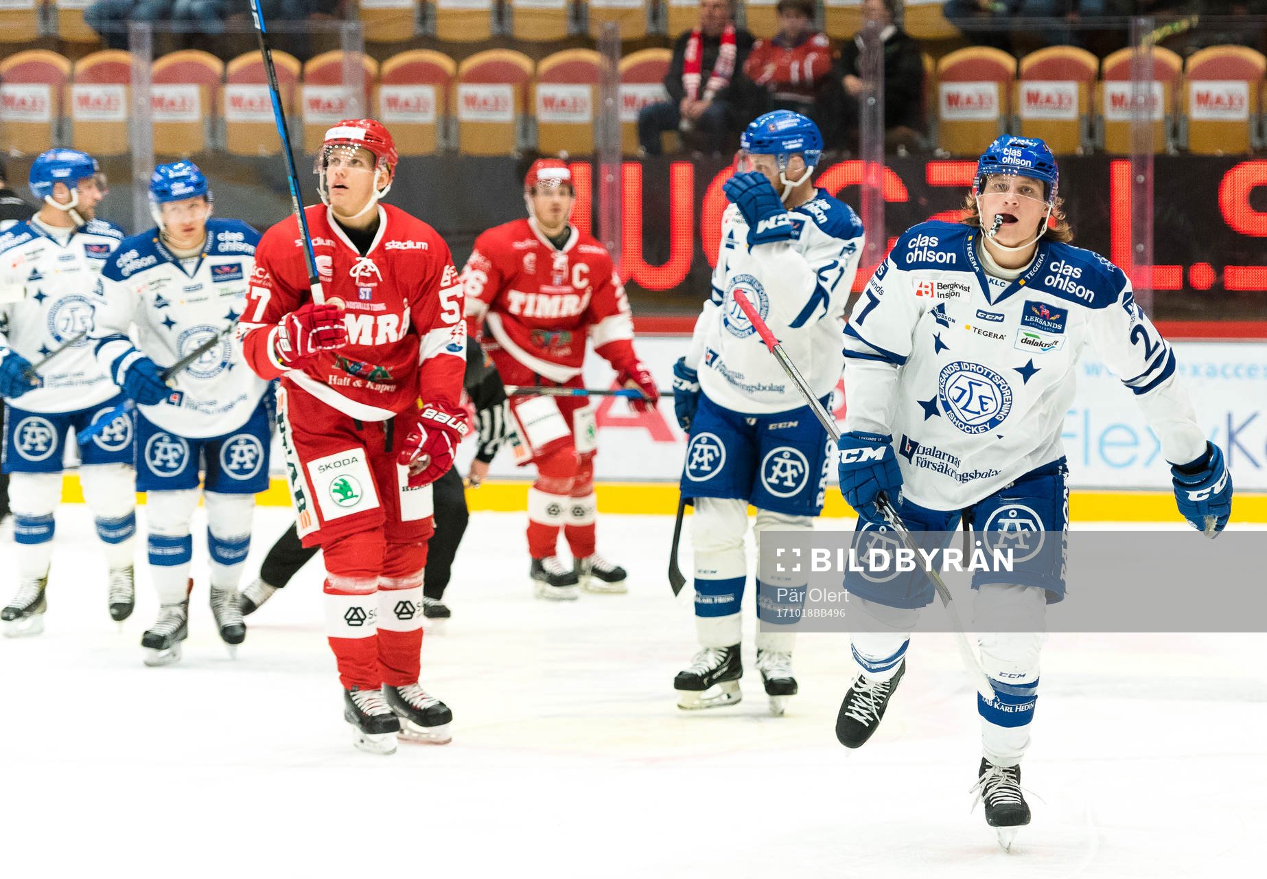 Leksands Anton Karlsson jublar