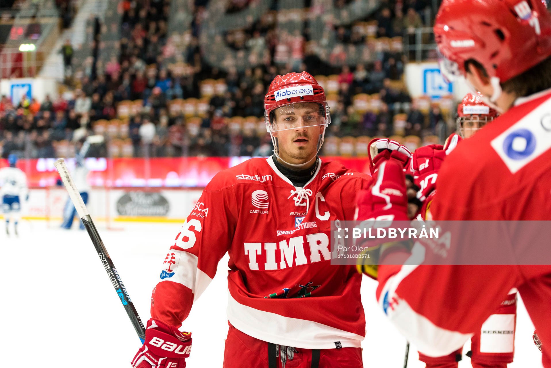 Timrås Hampus Larsson jublar