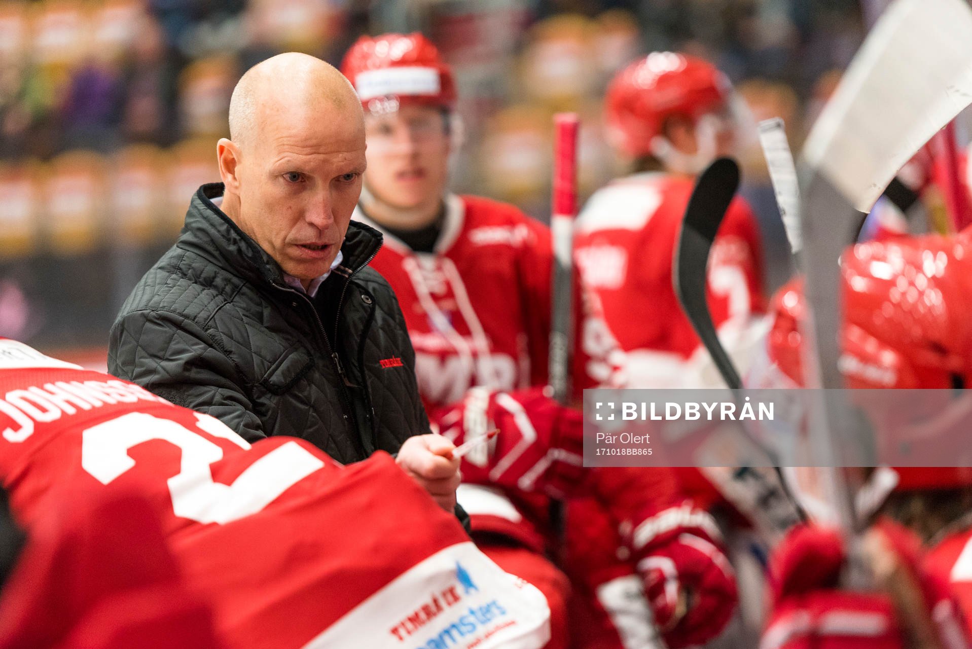 Timrås tränare Fredrik Andersson