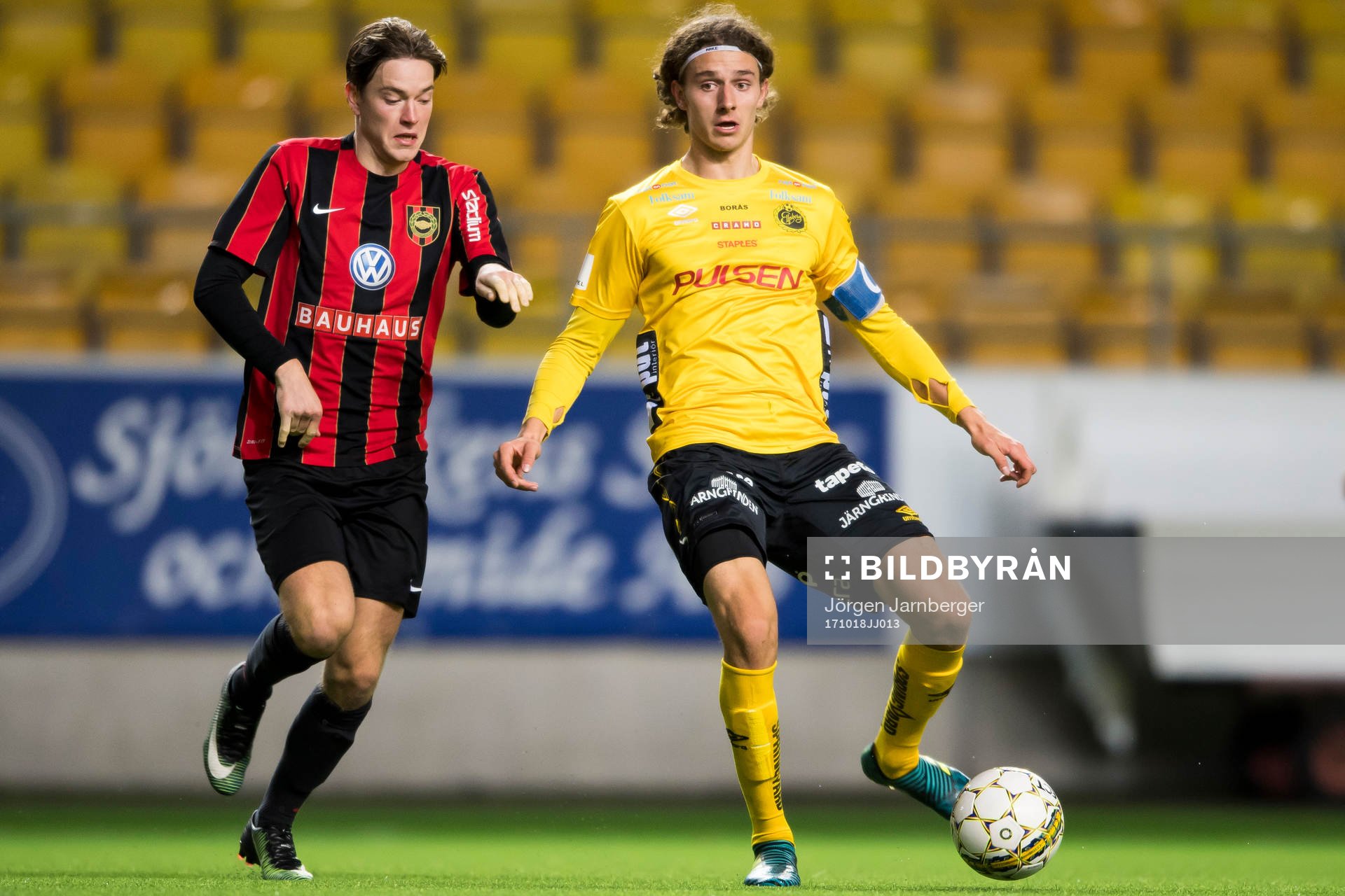 Elfsborgs Christopher Mc Vey och Brommapojkarnas Andreas