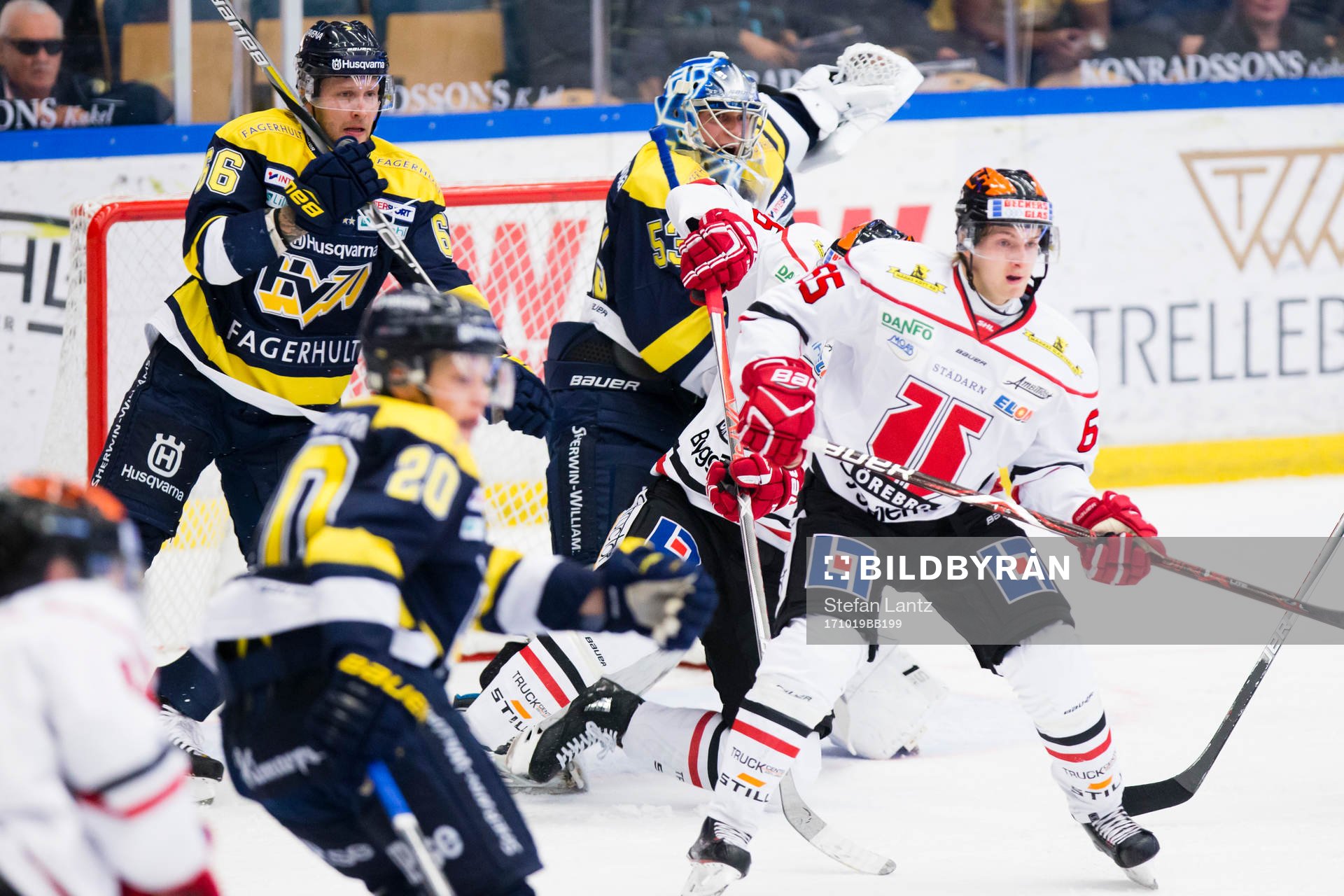 s Alexander Ytterell, Lawrence Pilut och målvakt Fredrik
