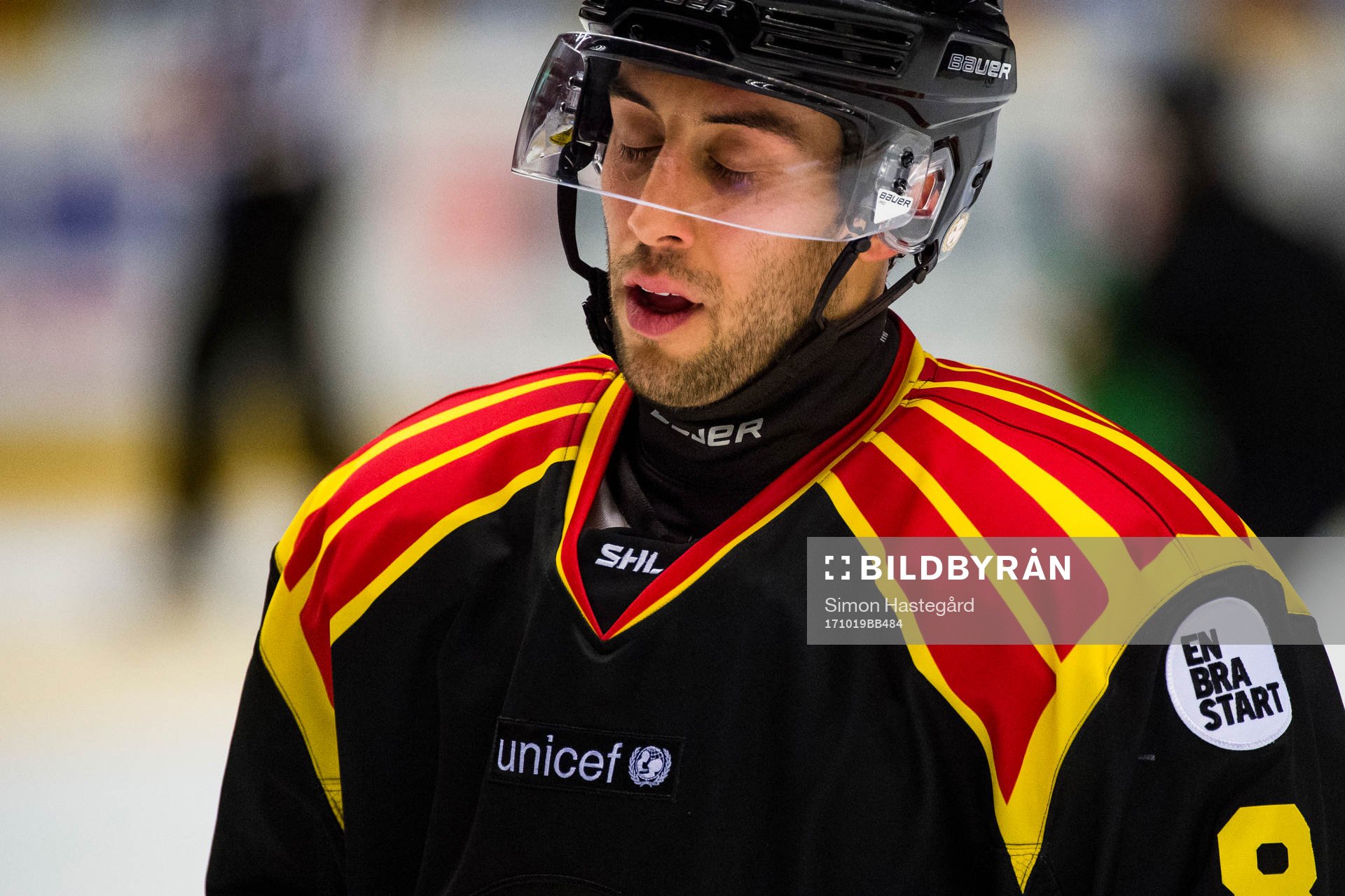 Brynäs Aaron Palushaj deppar