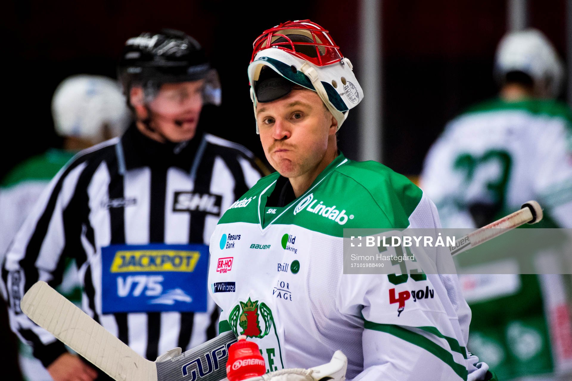 Rögles målvakt Justin Pogge