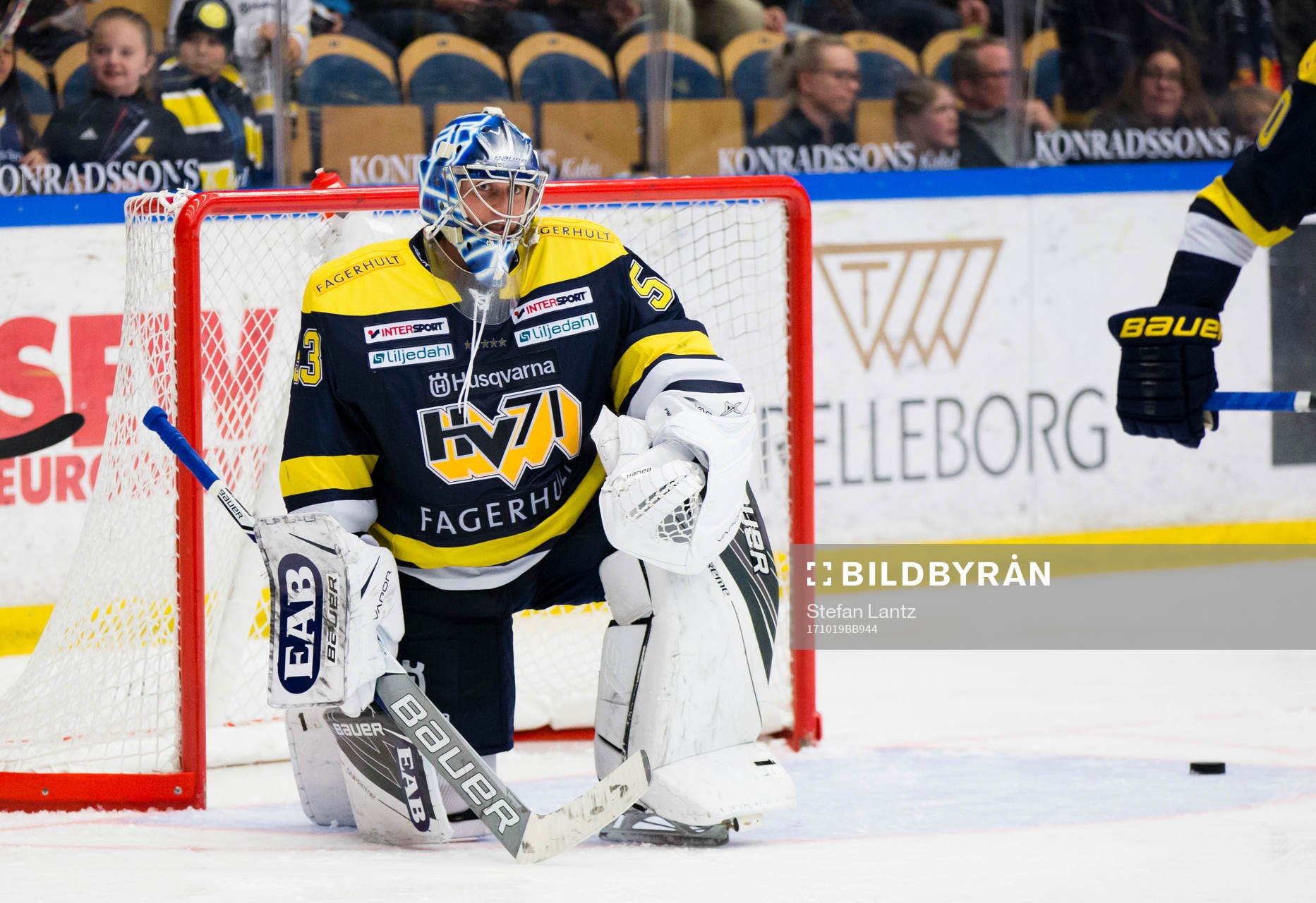 s målvakt Fredrik Pettersson-Wentzel deppar
