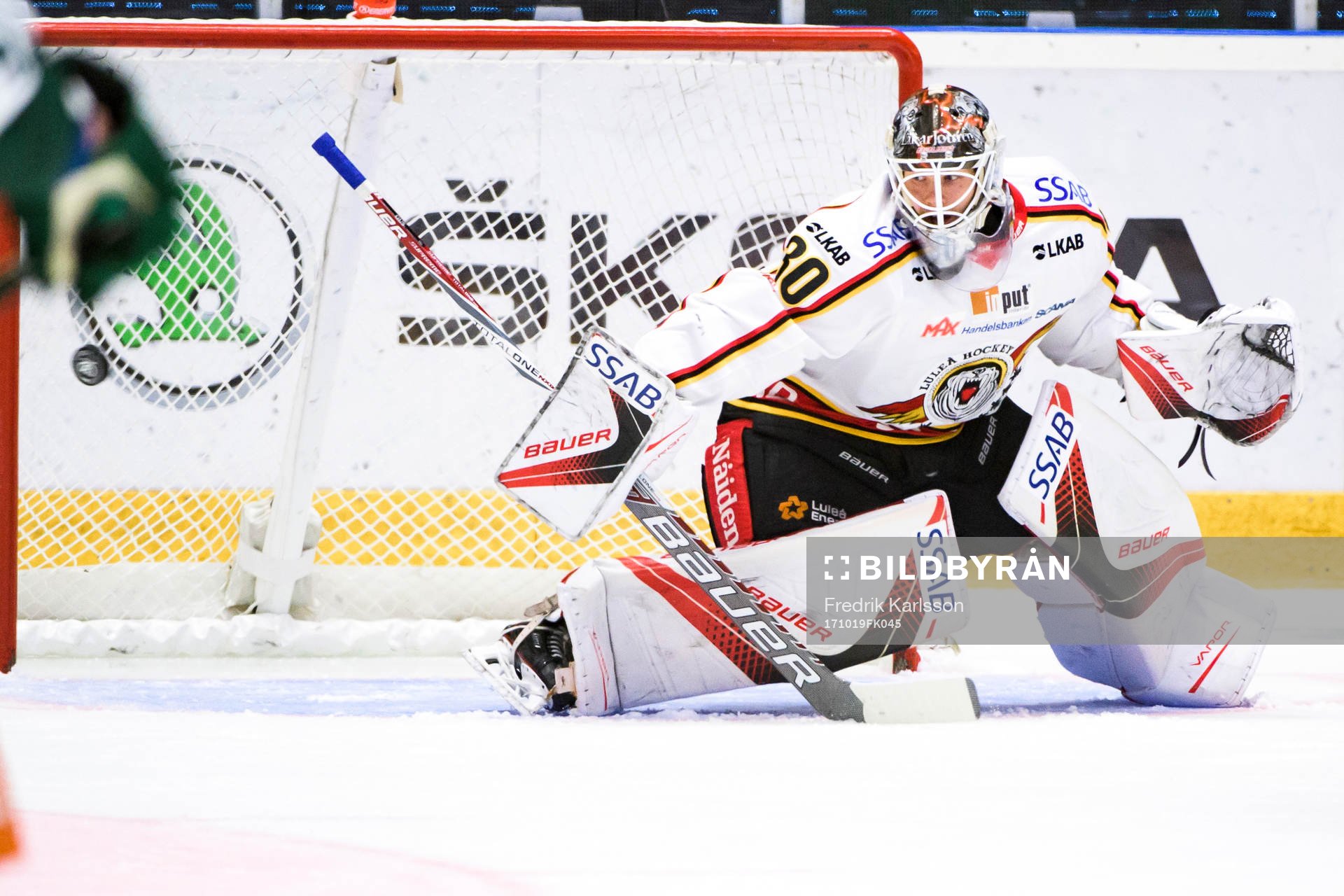 Luleås målvakt Filip Gustavsson
