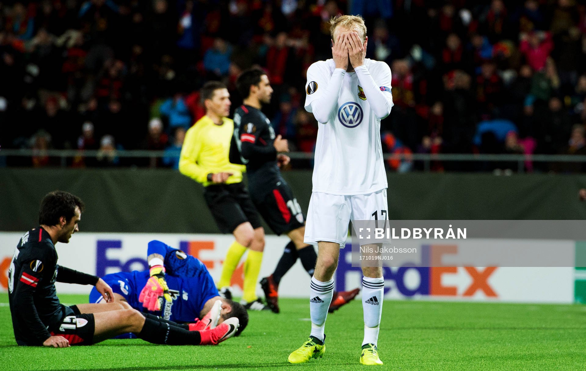 Östersunds Curtis Edwards deppar