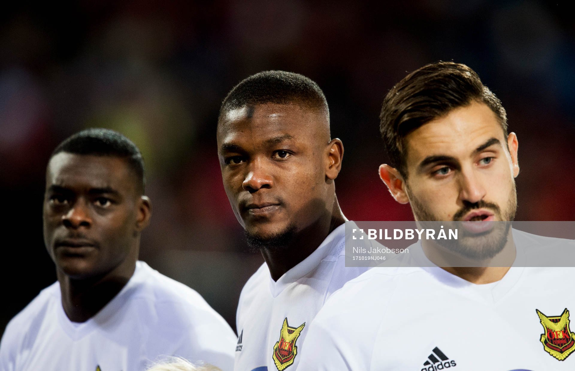 Östersunds Ken Sema, Salisu Abdullahi Gero och Sotirios