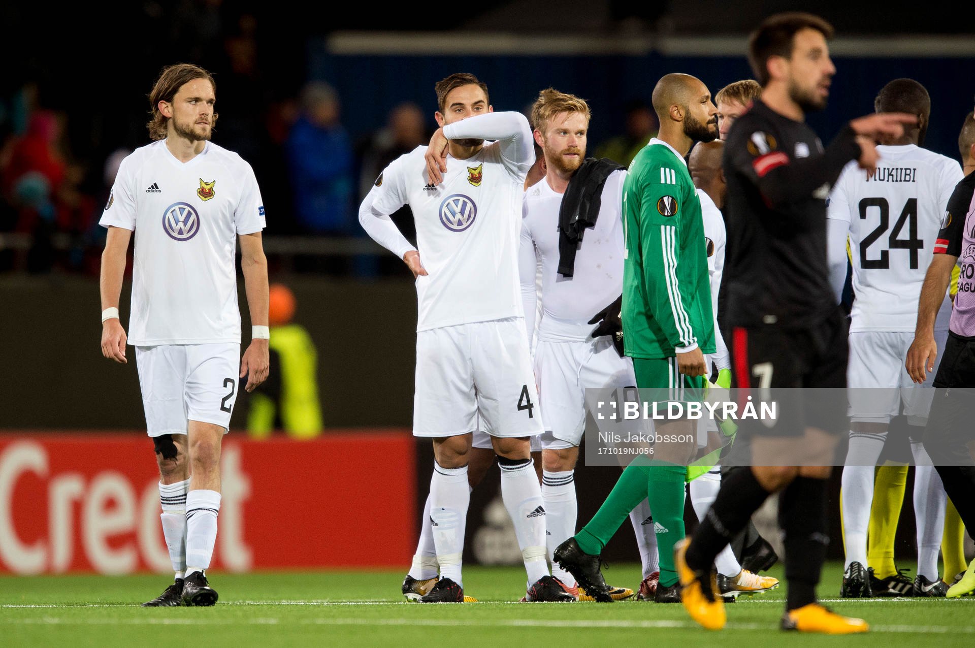 Östersunds Tom Pettersson, Sotirios Papagiannopoulus,