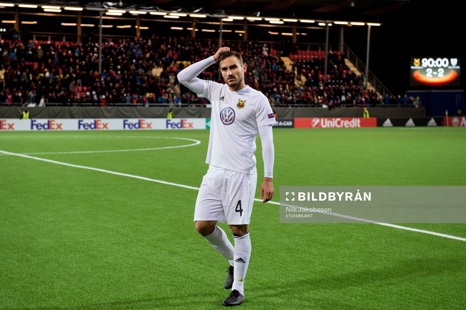 Östersunds Sotirios Papagiannopoulus deppar