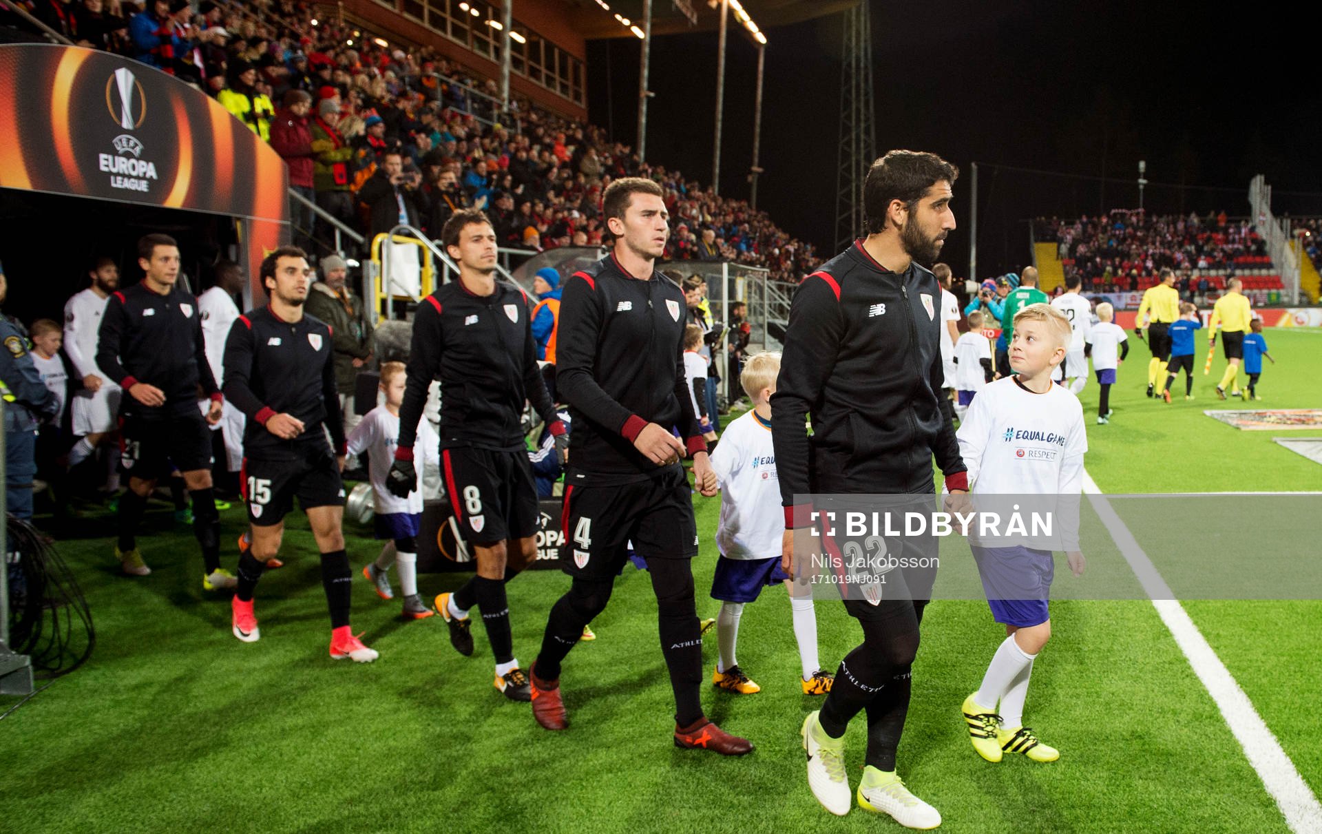Athletic Bilbaos Inigo Lekue, Ander Iturraspe, Aymeric