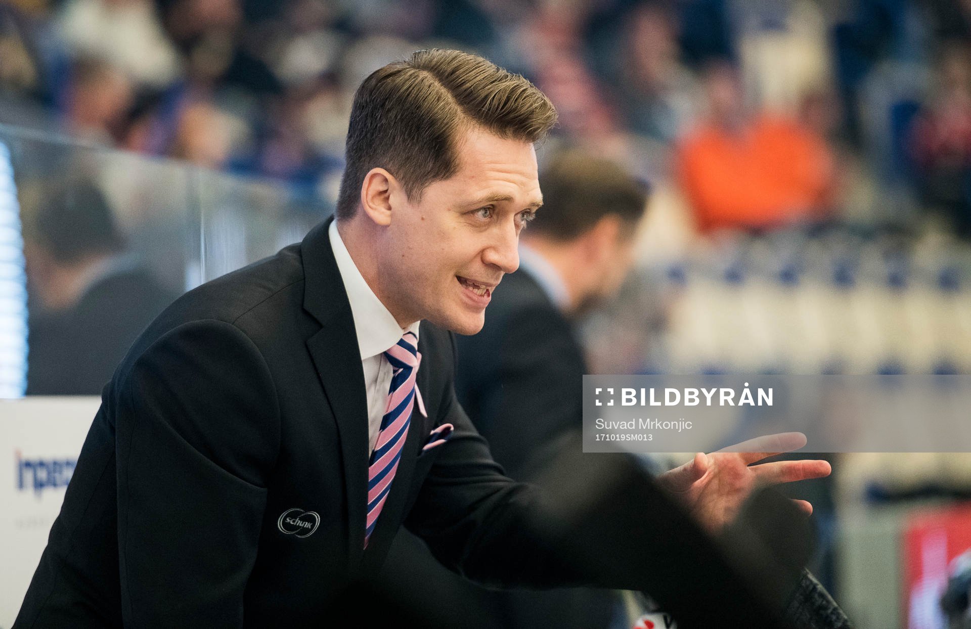 Växjös tränare Sam Hallam
