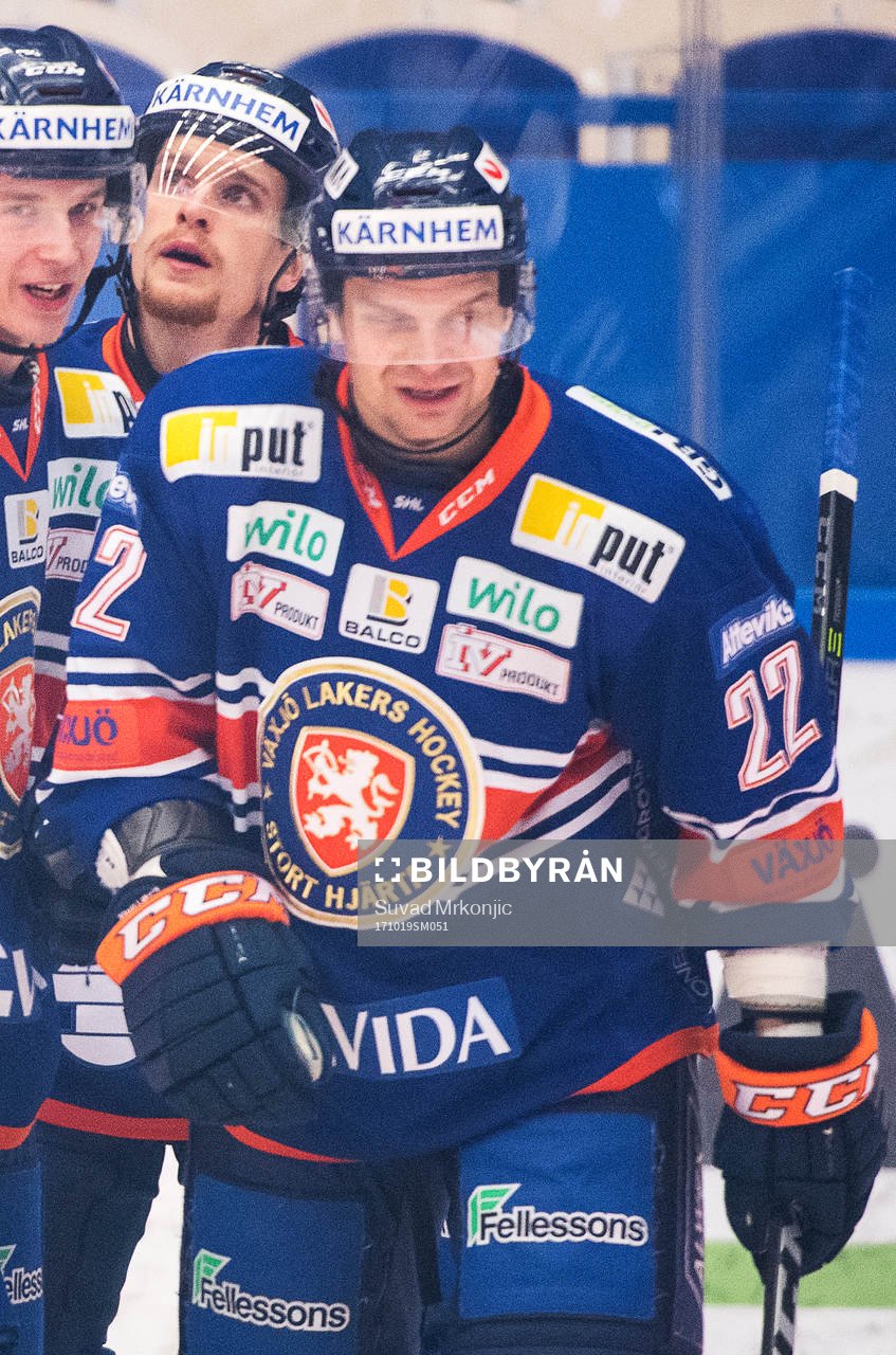 Växjös Janne Pesonen skadades