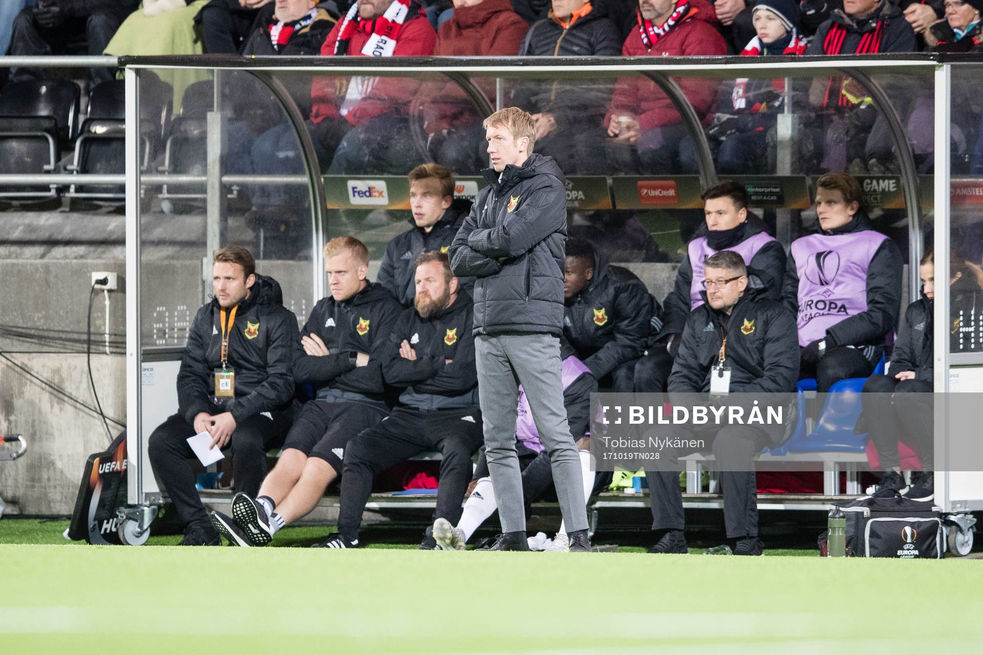 Östersunds tränare Graham Potter