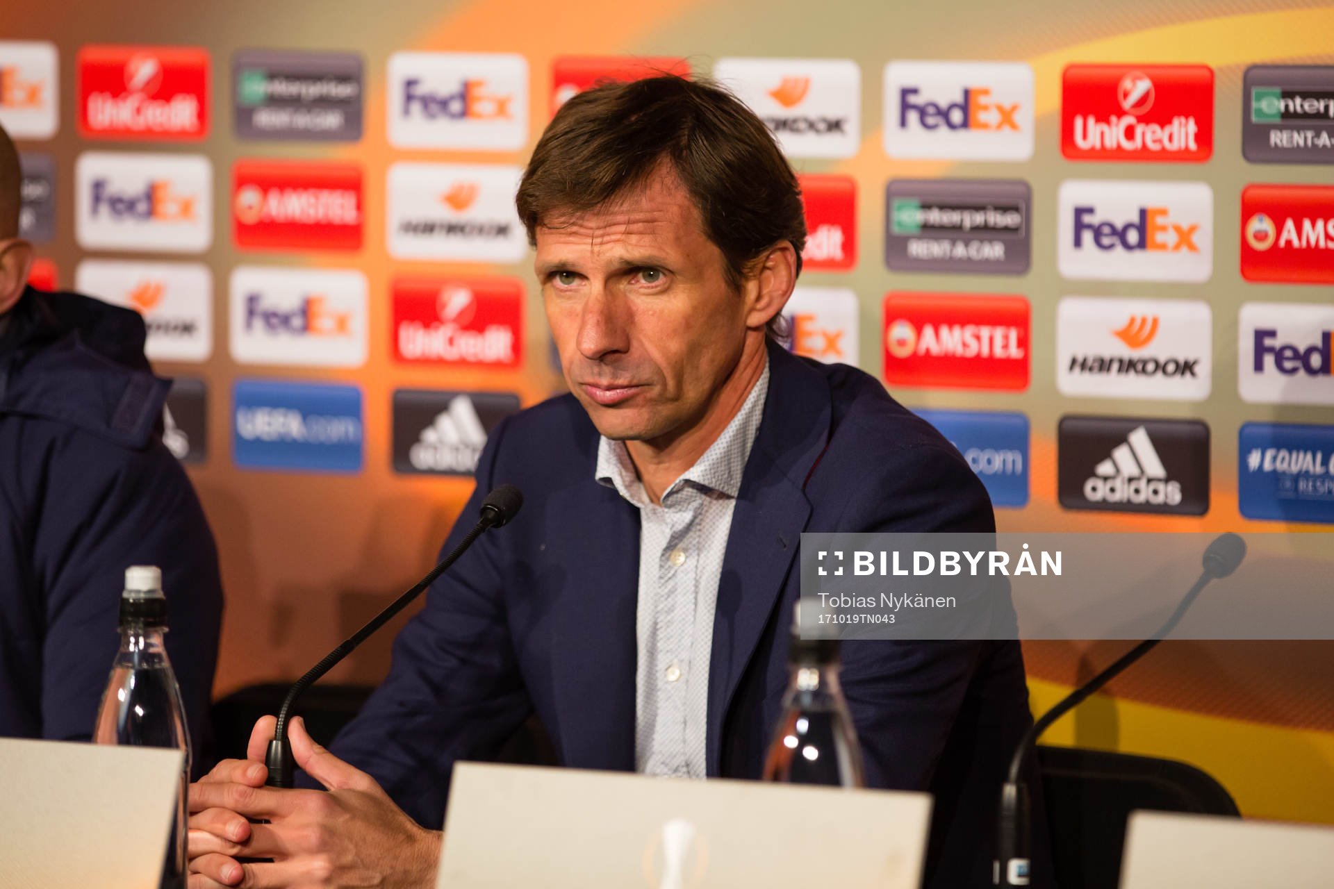 Athletic Bilbaos tränare Jose Angel Ziganda på