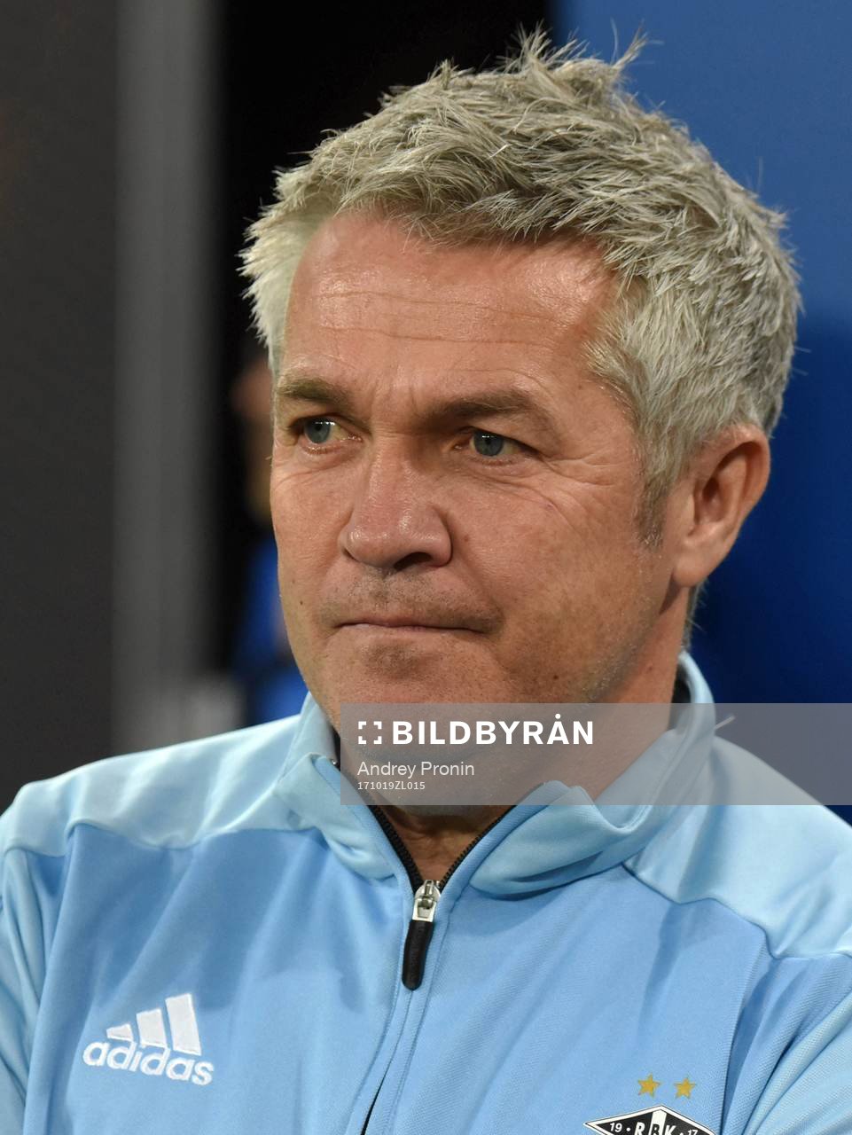 Russia. St. Petersburg. October 19, 2017. Head coach of FC