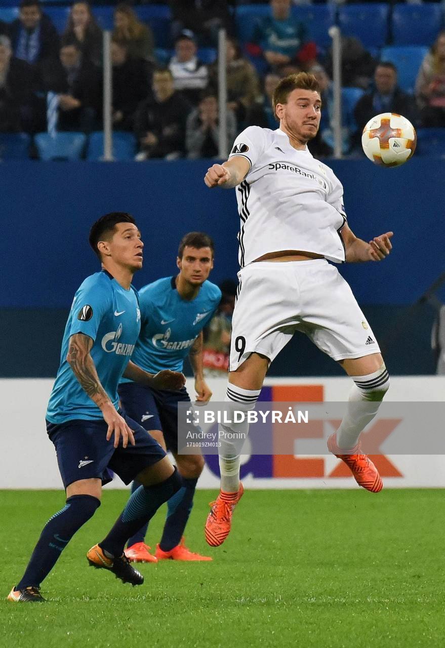 Russia. St. Petersburg. October 19, 2017. The players of