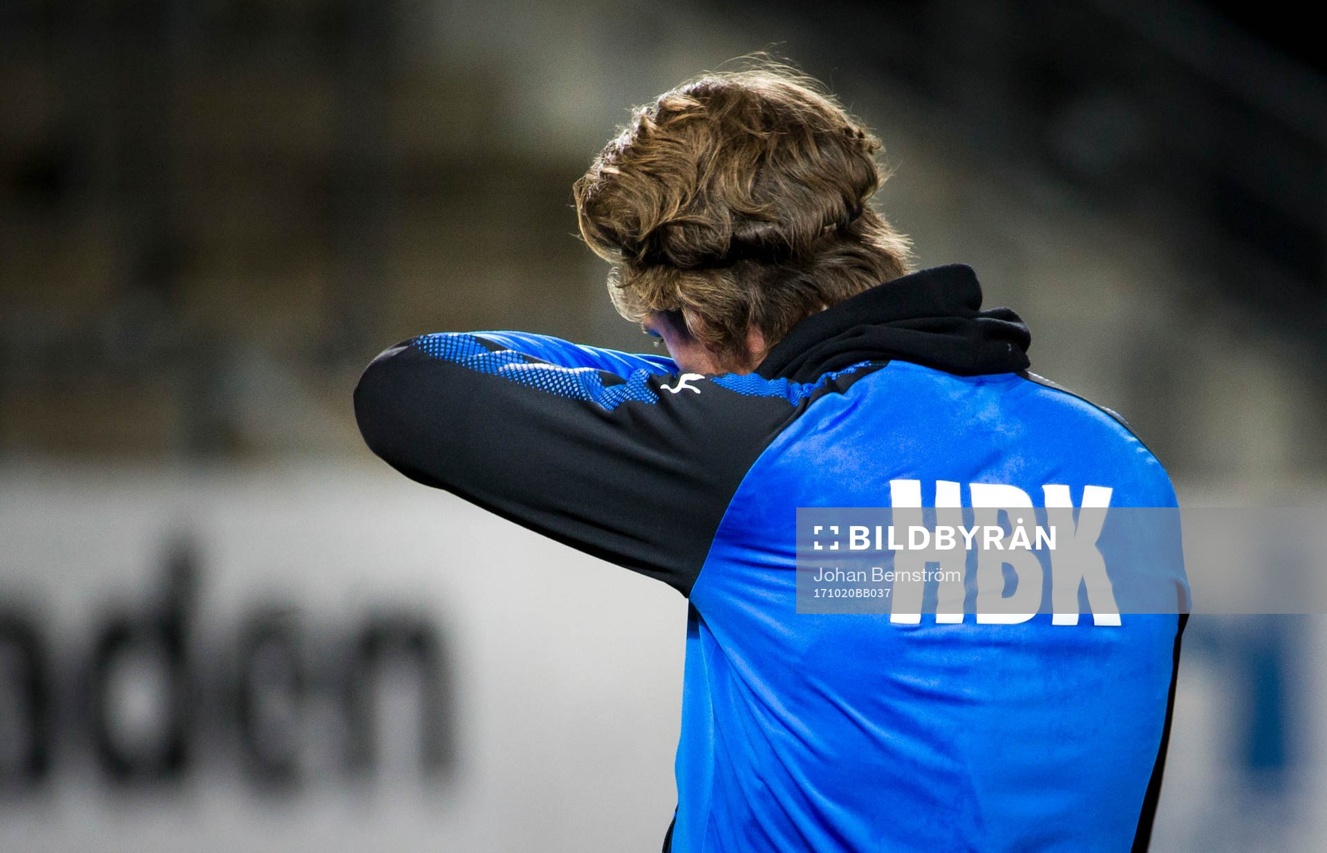 Halmstads Fredrik Liverstam deppar