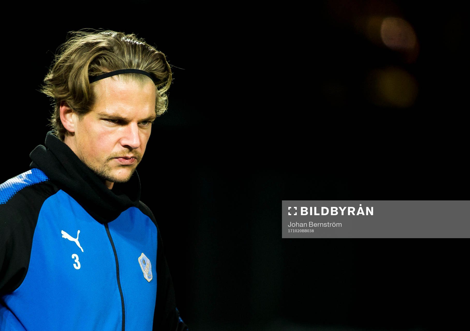 Halmstads Fredrik Liverstam deppar